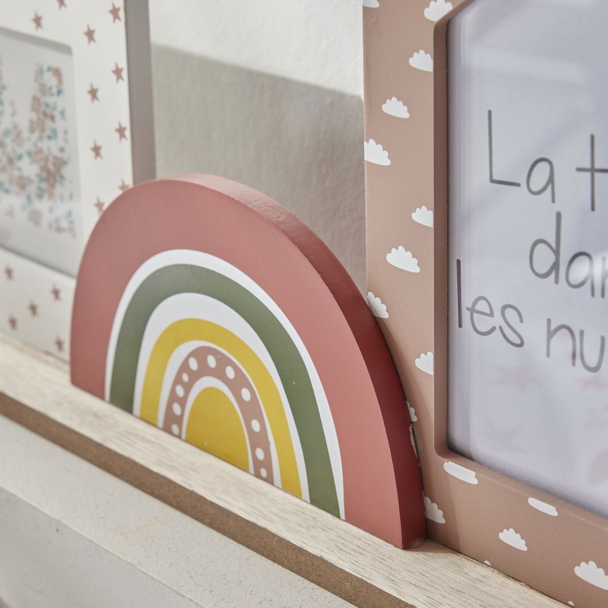 Cadre photo à poser en mdf FACTORY Rose