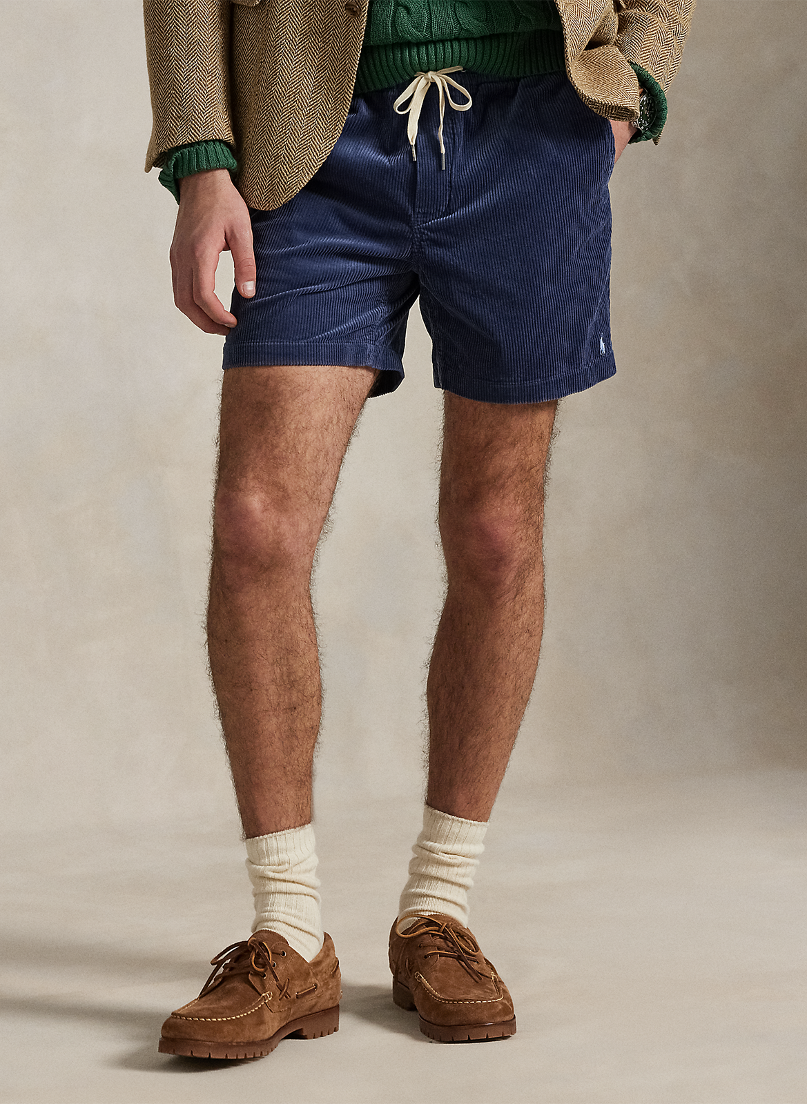 Ridge velvet shorts POLO RALPH LAUREN Blue