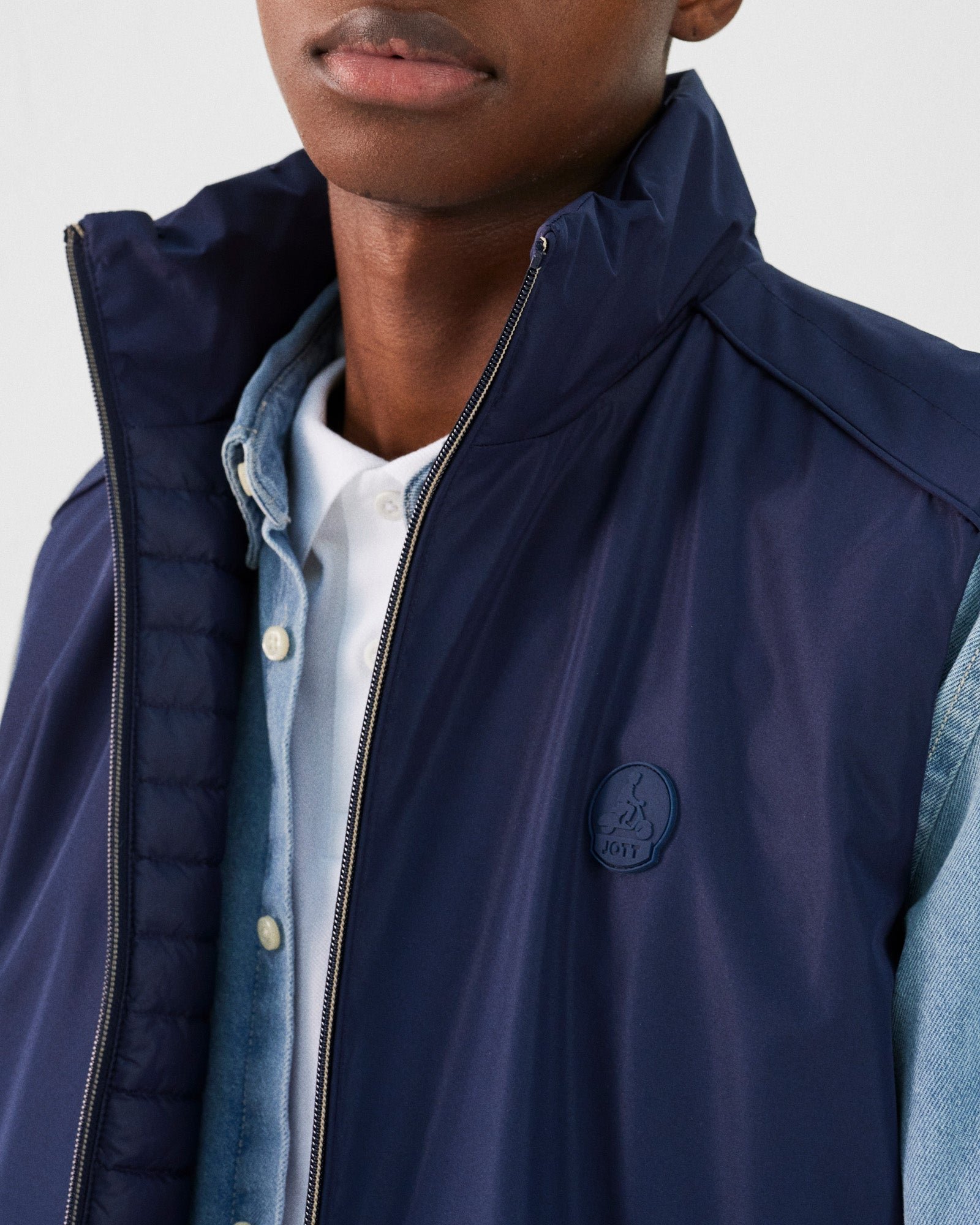 Ultralight Sleeveless Jacket Andrei JOTT Blue