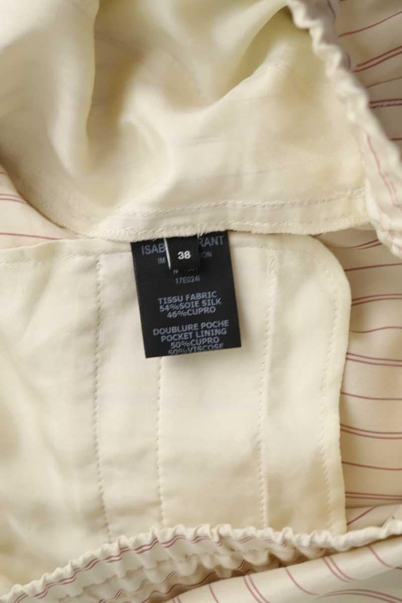 Silk trousers ISABEL MARANT - Seconde Main Beige