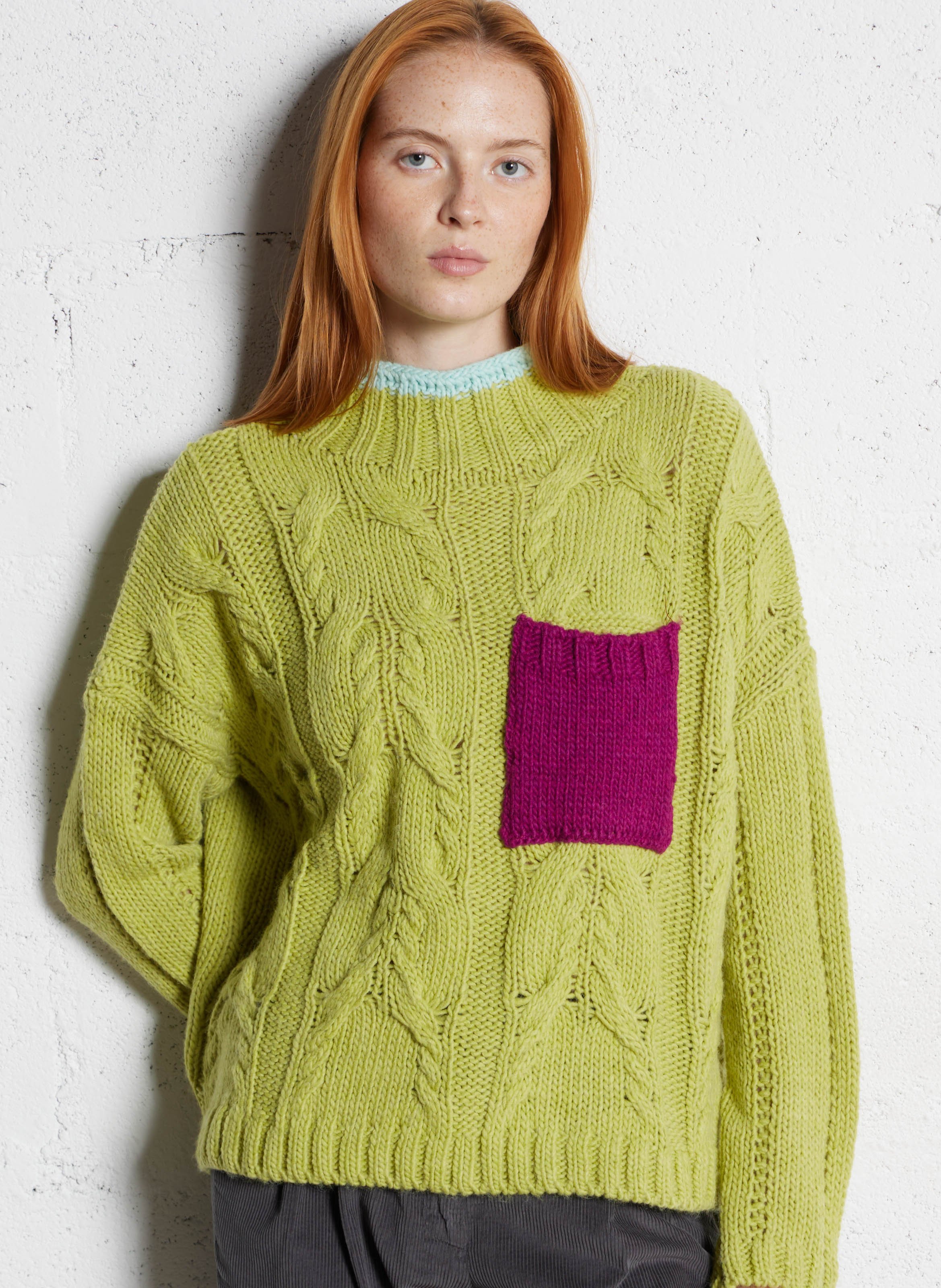 Pull oversize col montant  DR BLOOM