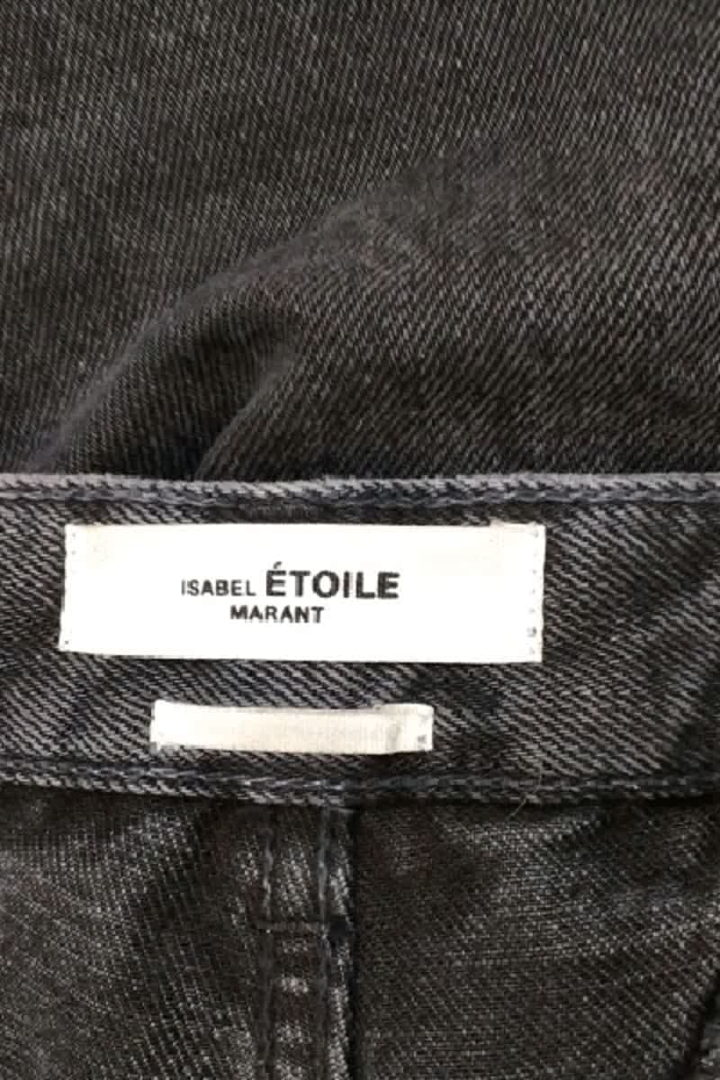 - Straight-leg jeans
- 5 pockets
- Straight cut
- Faded effect ISABEL MARANT - Seconde Main Black