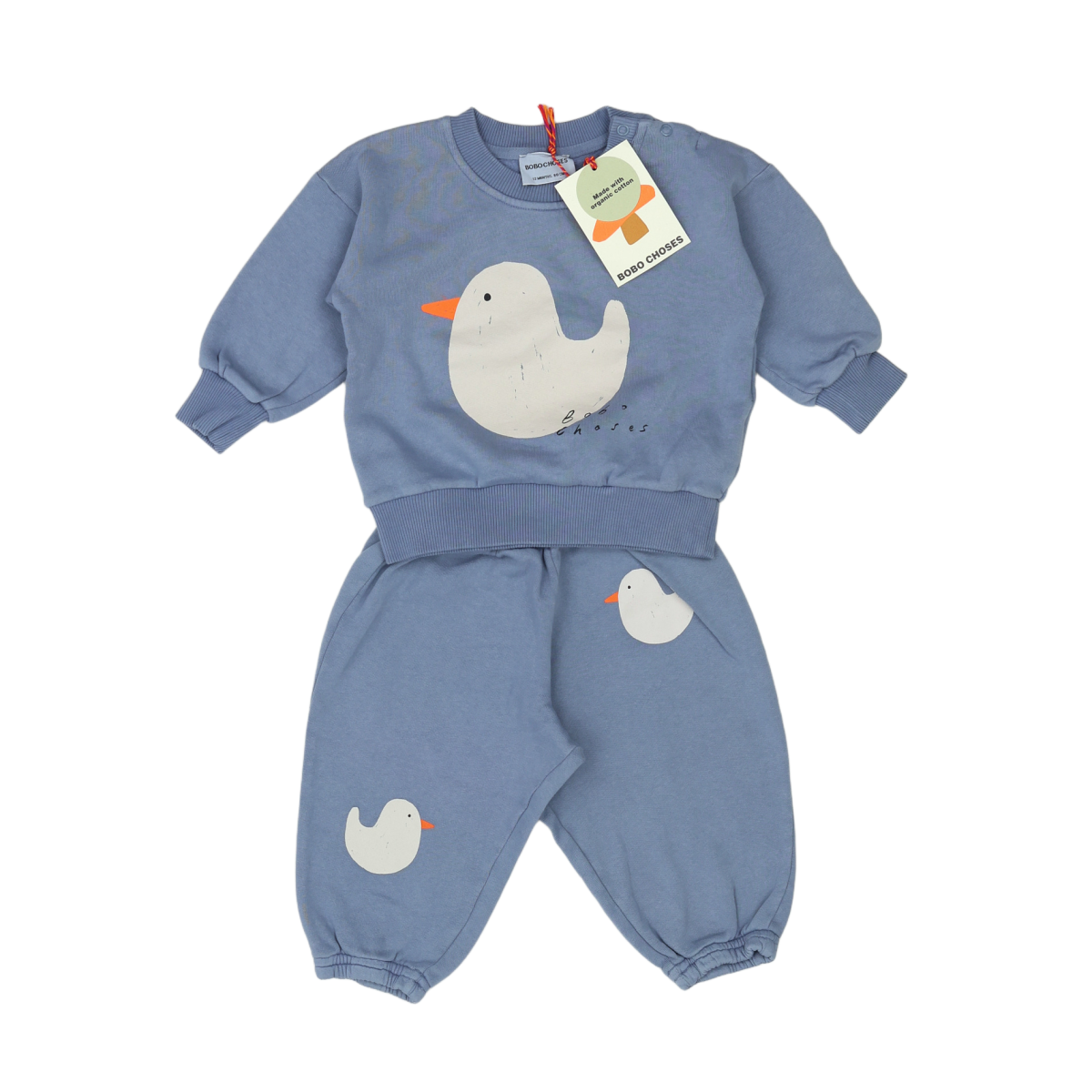 Blue Baby Set - 12 months BOBO CHOSES - Seconde Main Blue