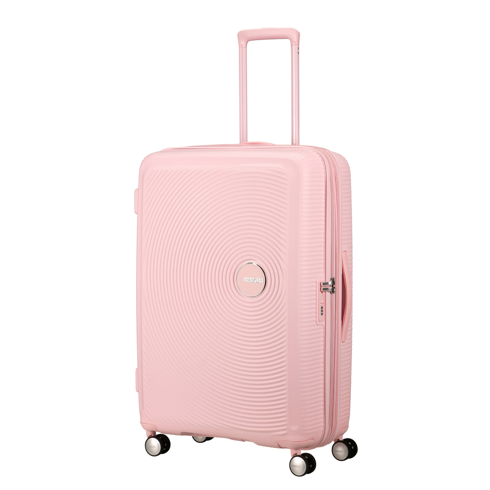 Soundbox valise 4 roues taille l AMERICAN TOURISTER Rose