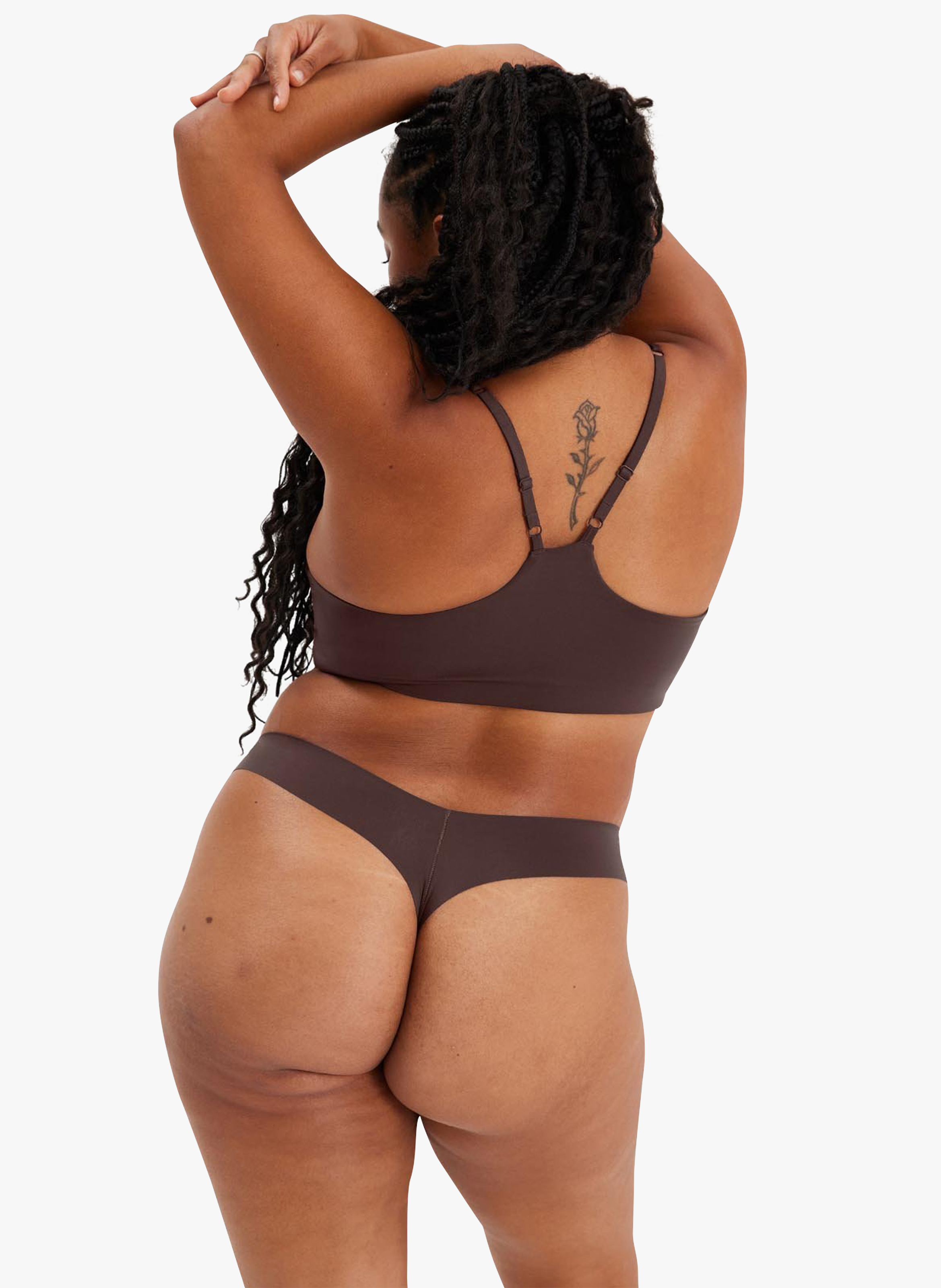 String sans coutures  GIRLFRIEND COLLECTIVE Marron