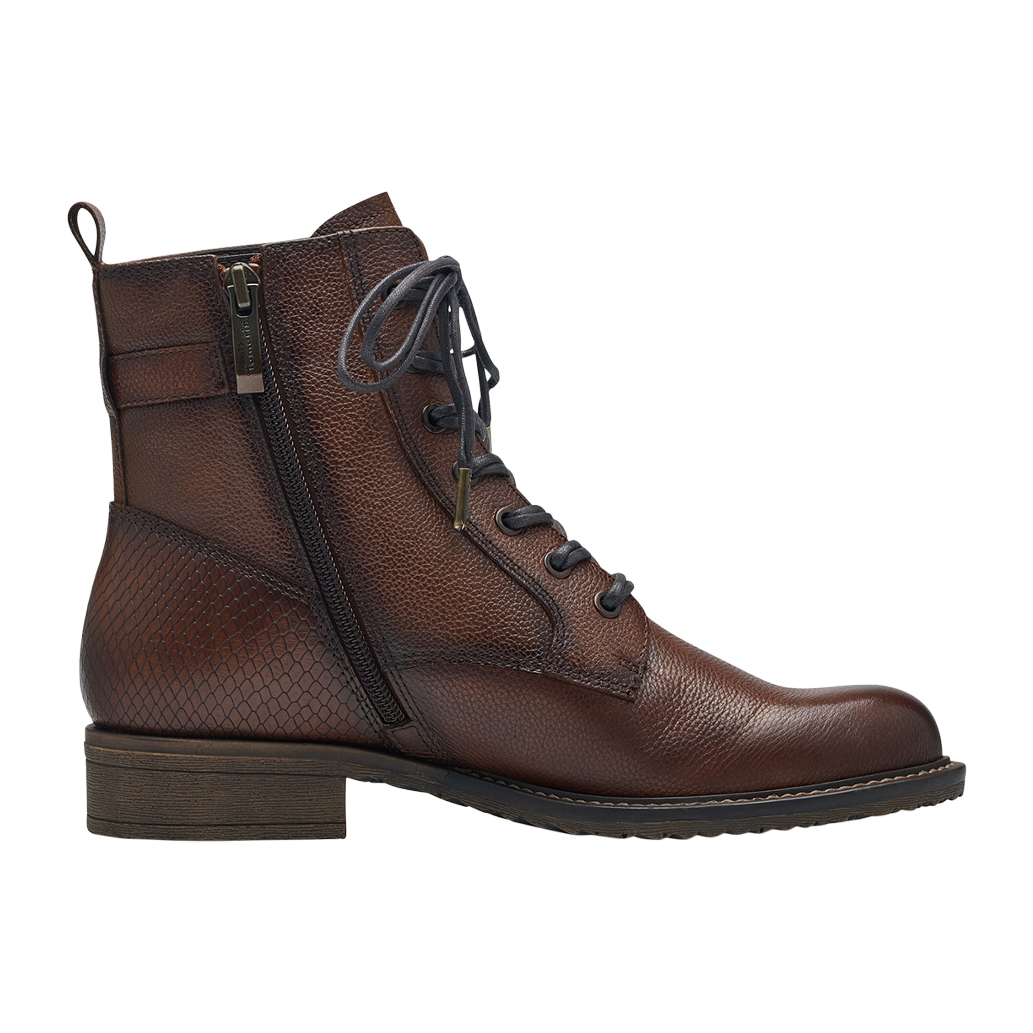Bottine cuir TAMARIS Brown