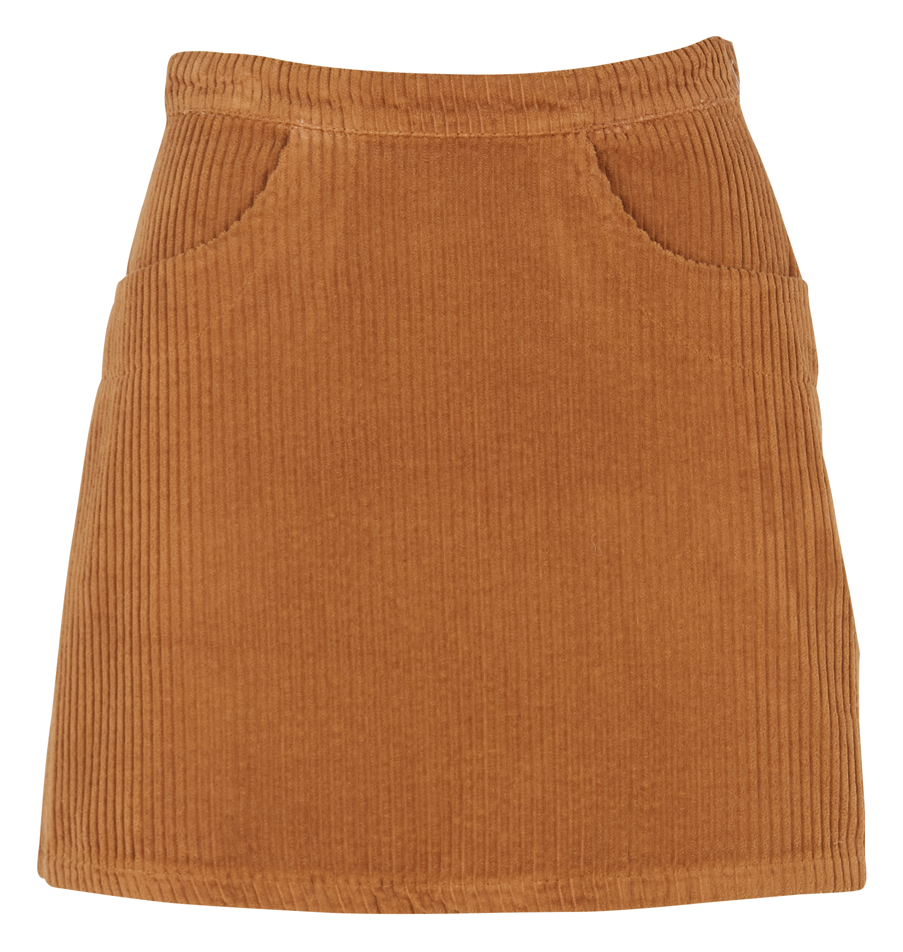 Jupe courte en jean SOI PARIS Beige