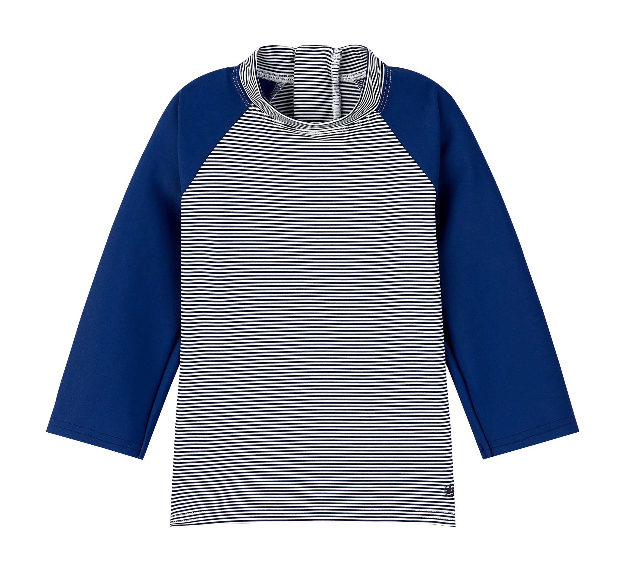 Tee-shirt de bain rayé PETIT BATEAU Bleu