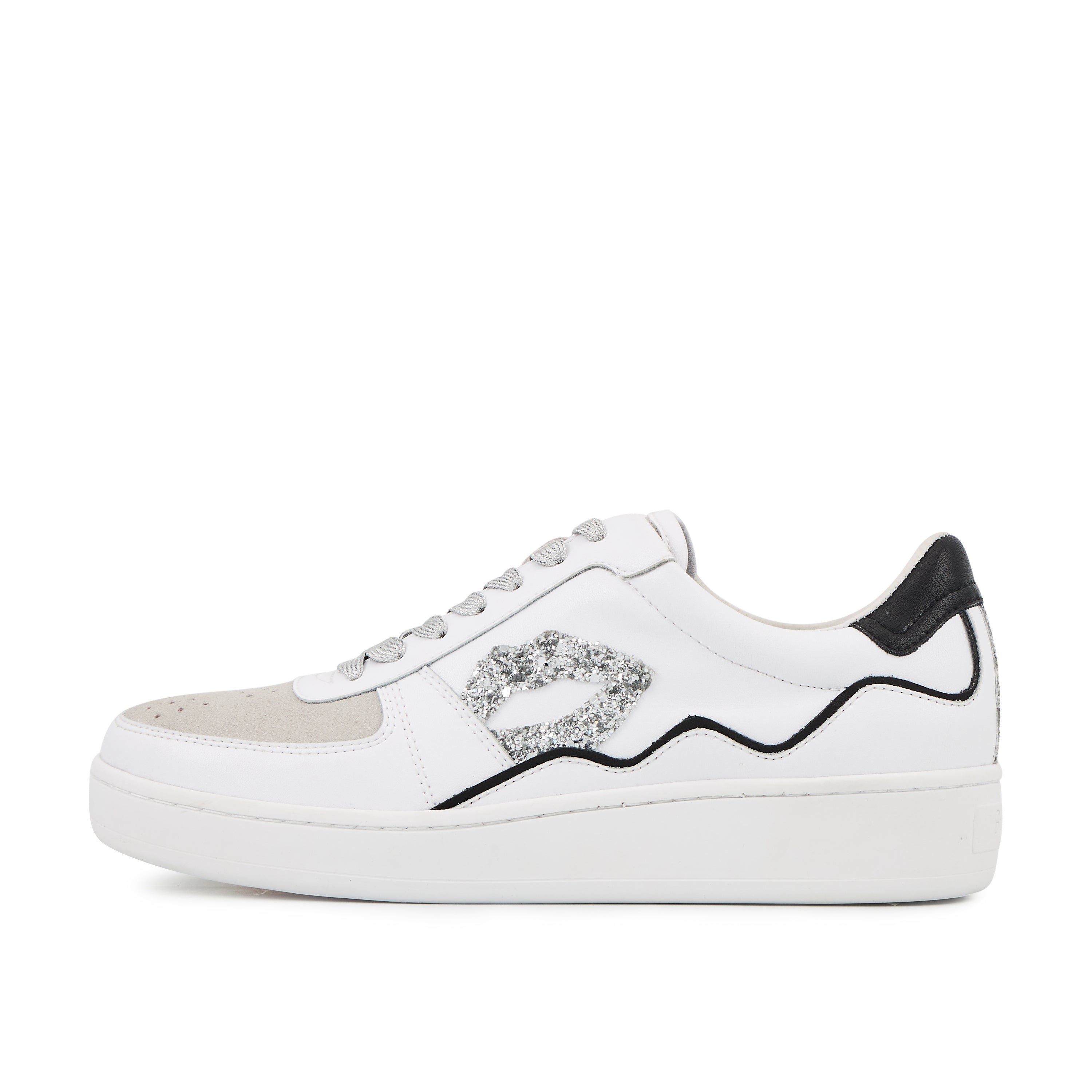 Leather sneakers BONS BAISERS PARIS White