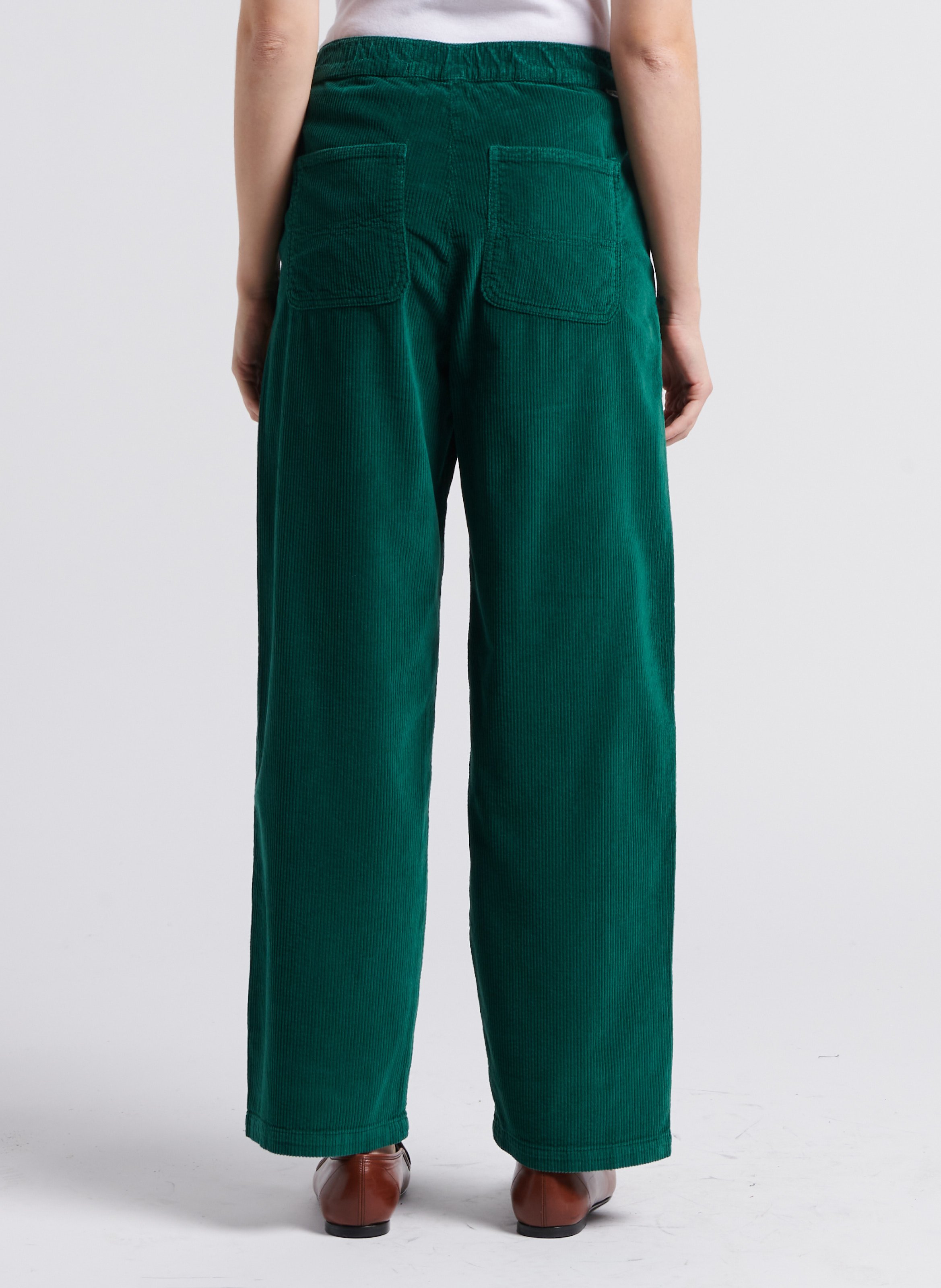 Forest green corduroy sales pants