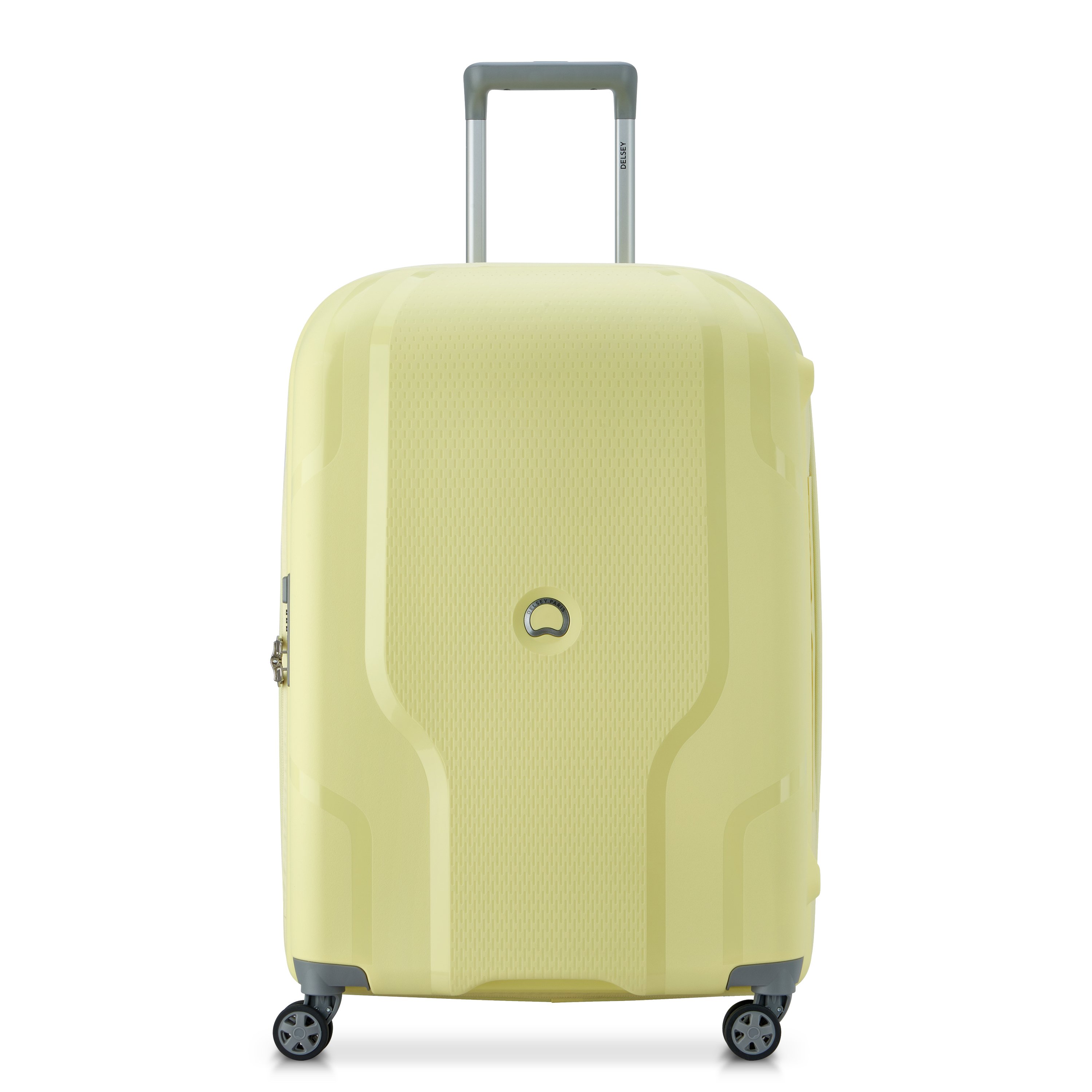 Rigid hold suitcase DELSEY PARIS Yellow