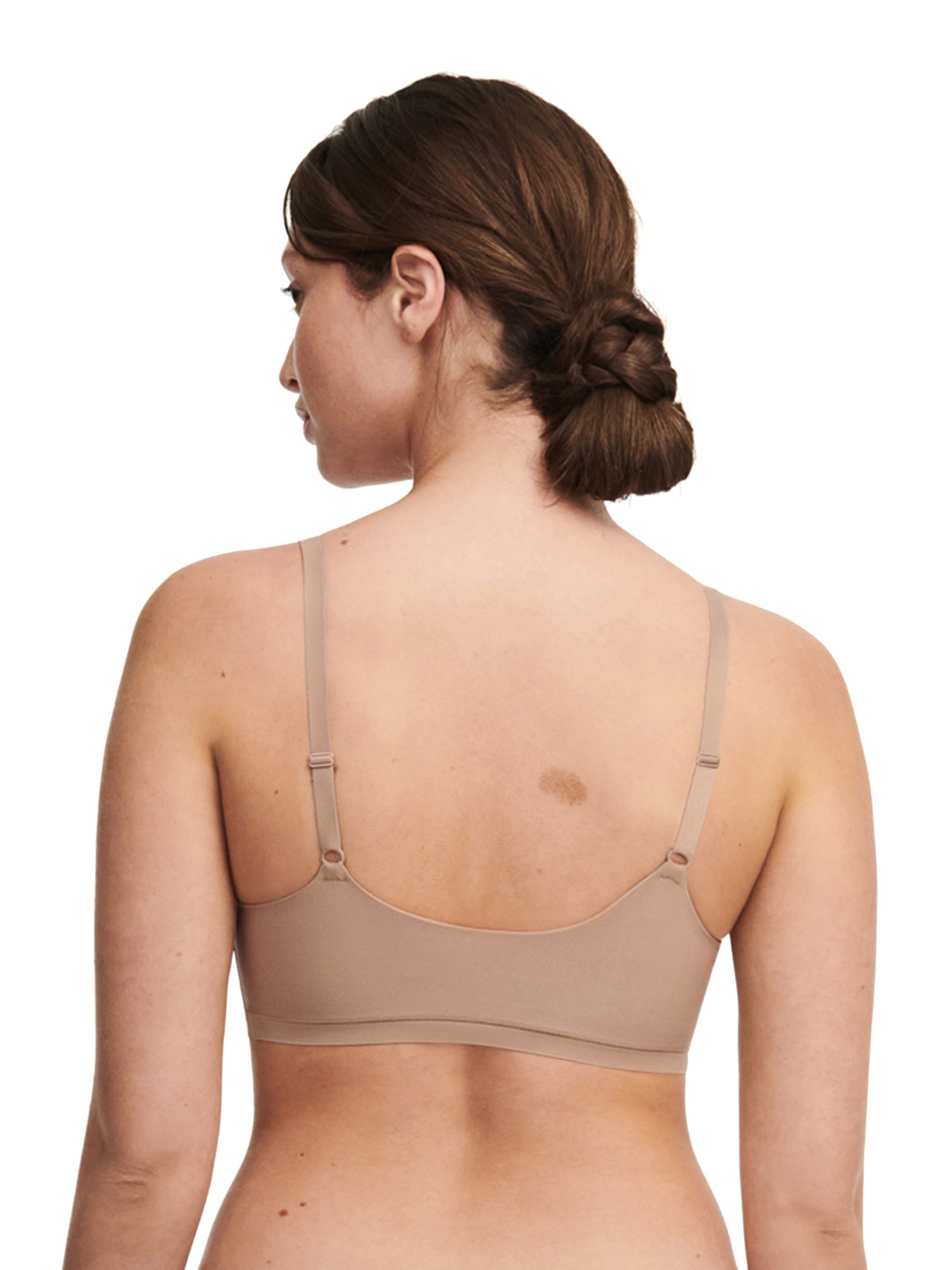 Bralette with cups CHANTELLE Beige
