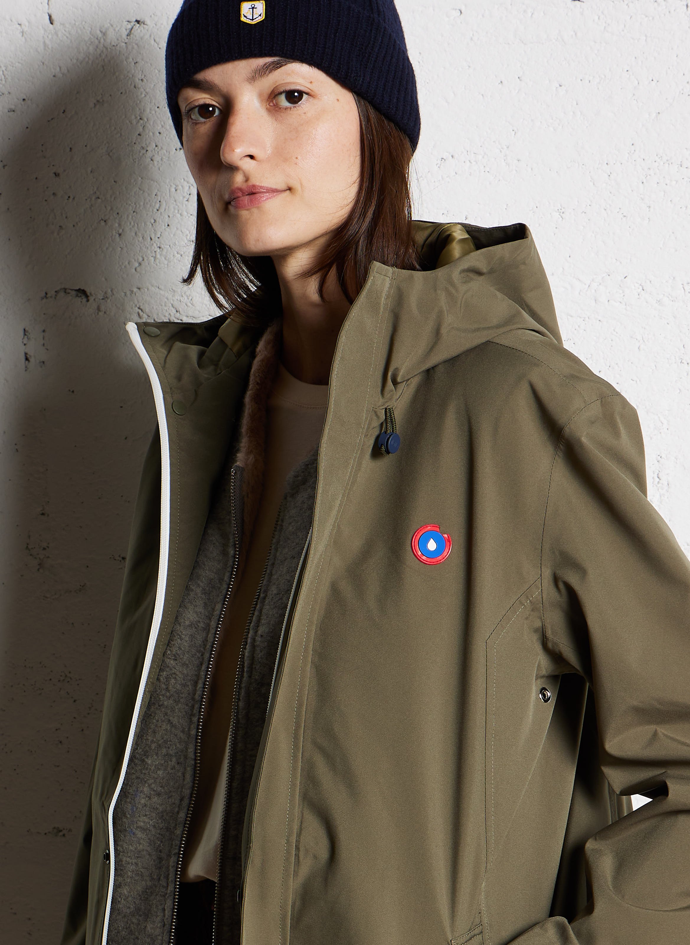 Hooded parka  FLOTTE Green