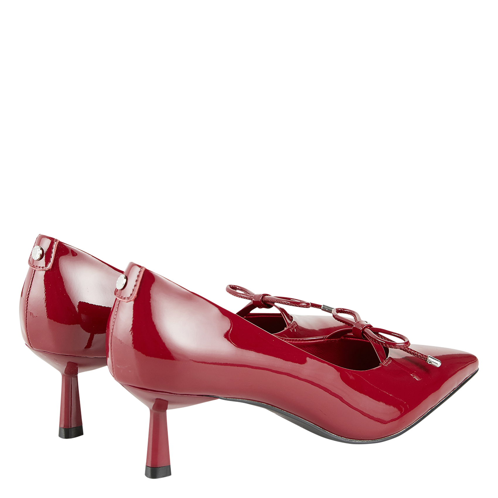 Camelia patent leather high heels  COSMOPARIS Red