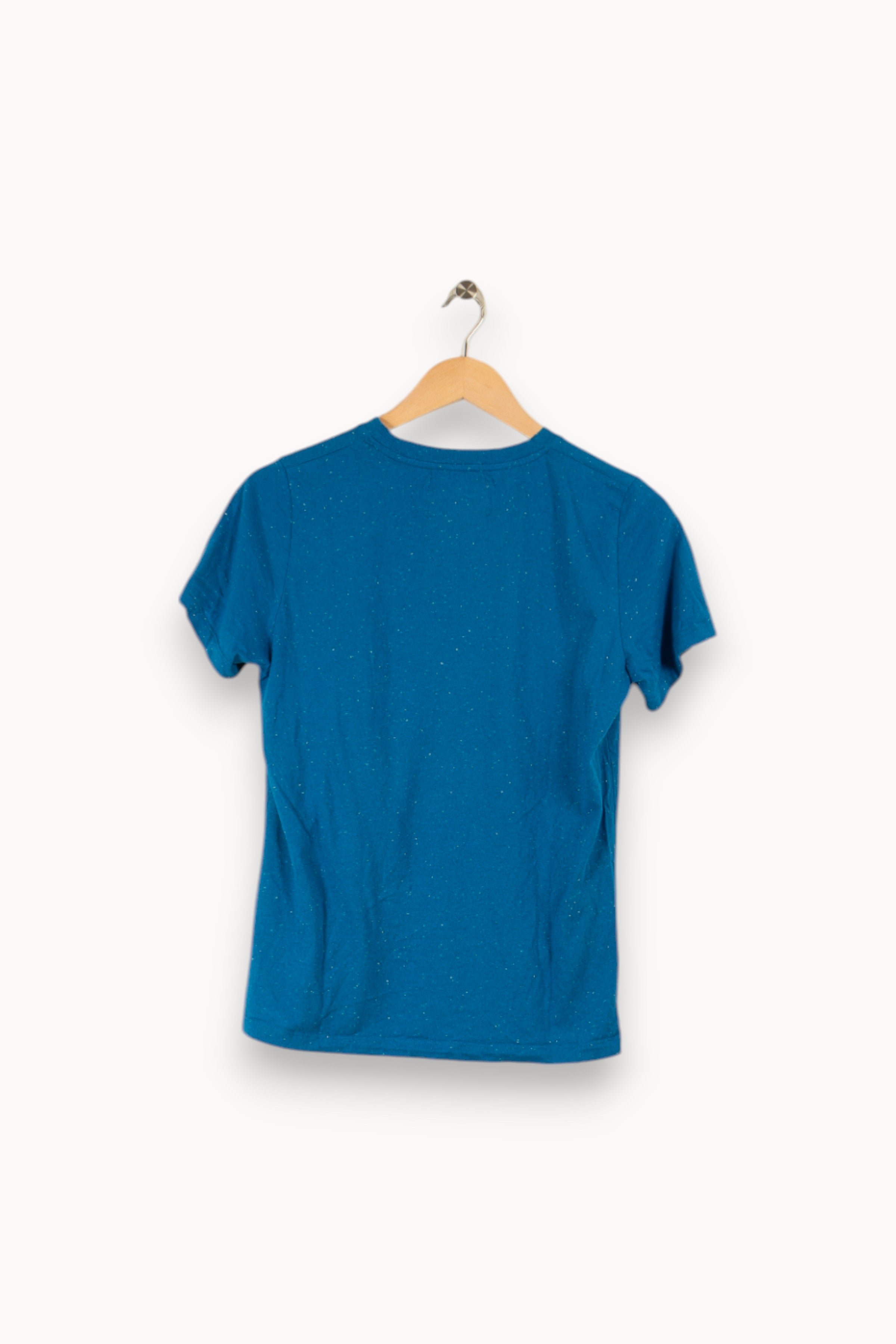 Tommy Badge T-shirt MAKE MY LEMONADE - Seconde Main Blue