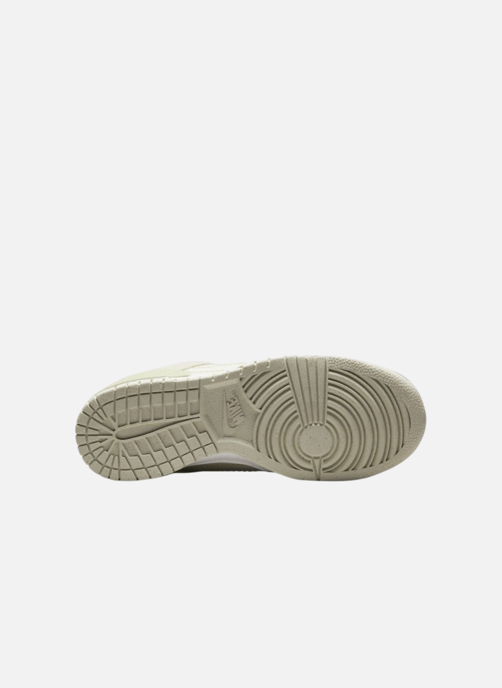 Leather low-top sneakers NIKE Beige