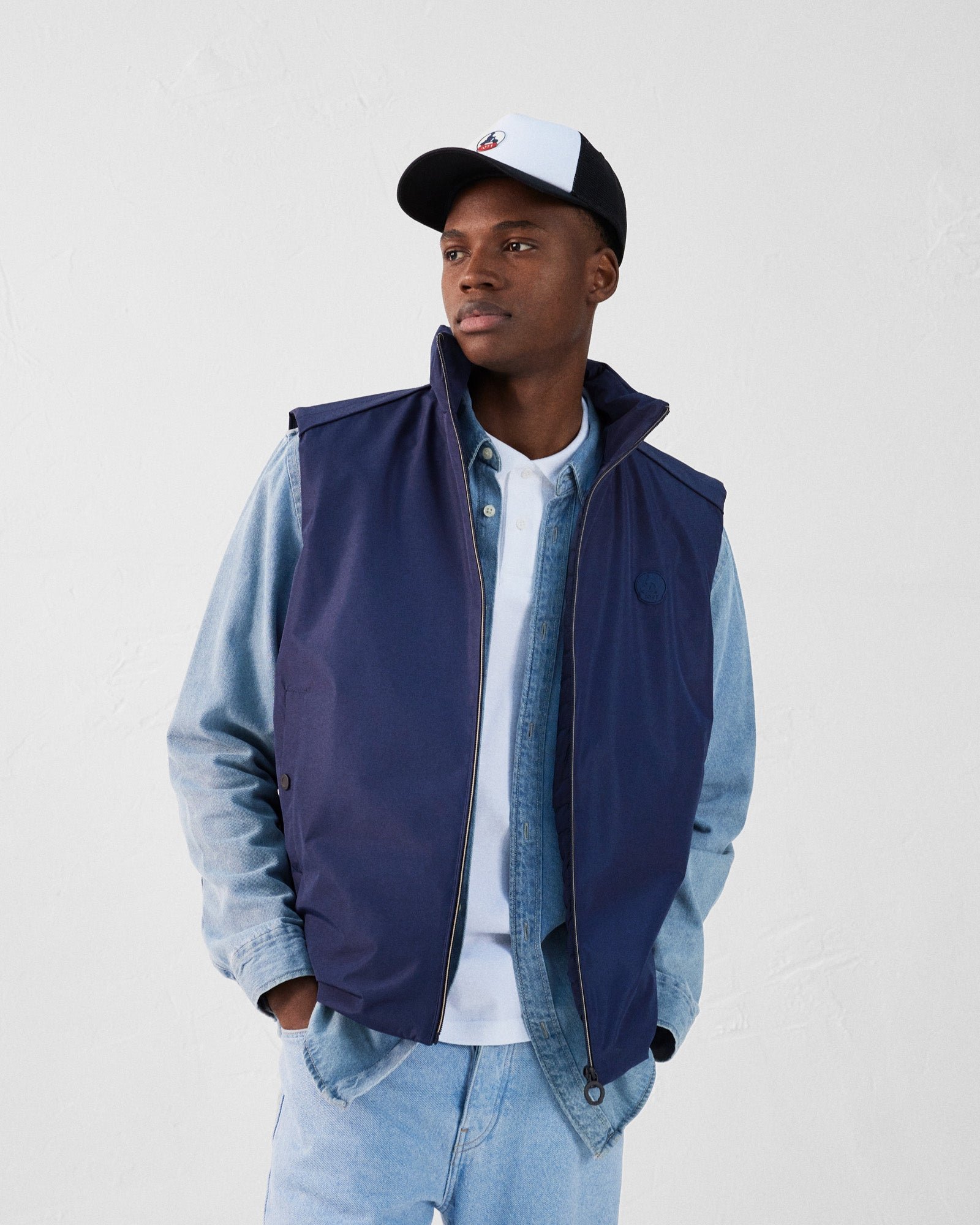 Ultralight Sleeveless Jacket Andrei JOTT Blue
