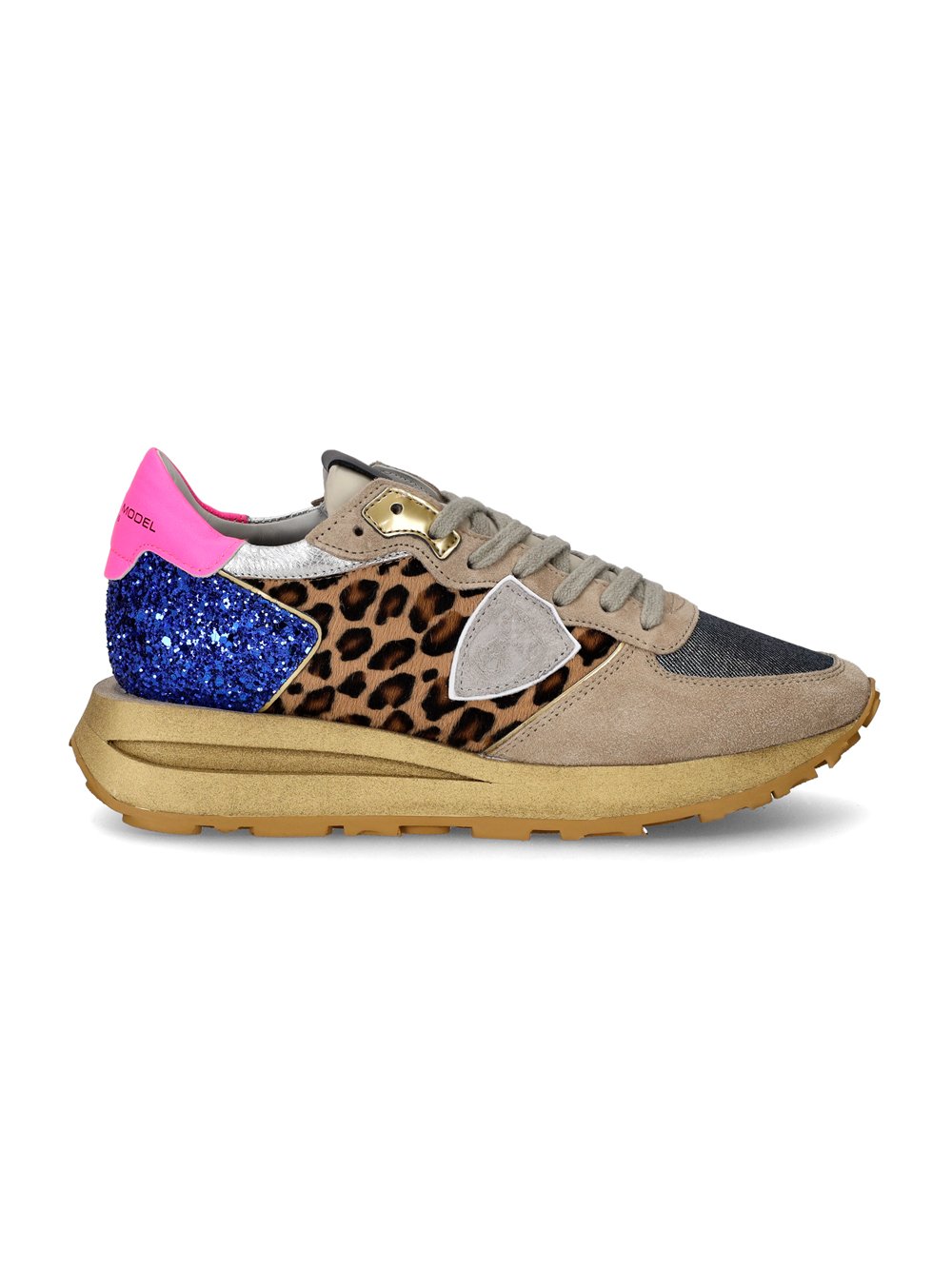 Sneakers Tropez Haute Running PHILIPPE MODEL Beige