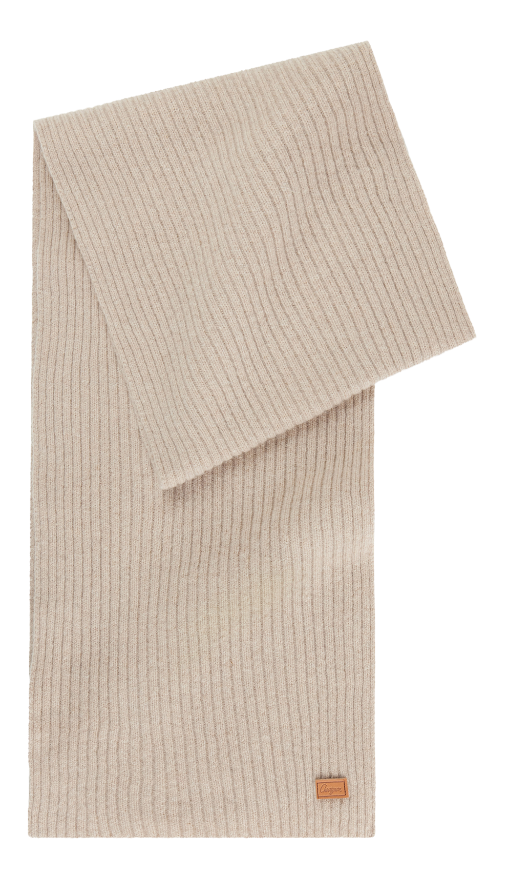 Echarpe unie en laine mélangée CHEVIGNON Beige