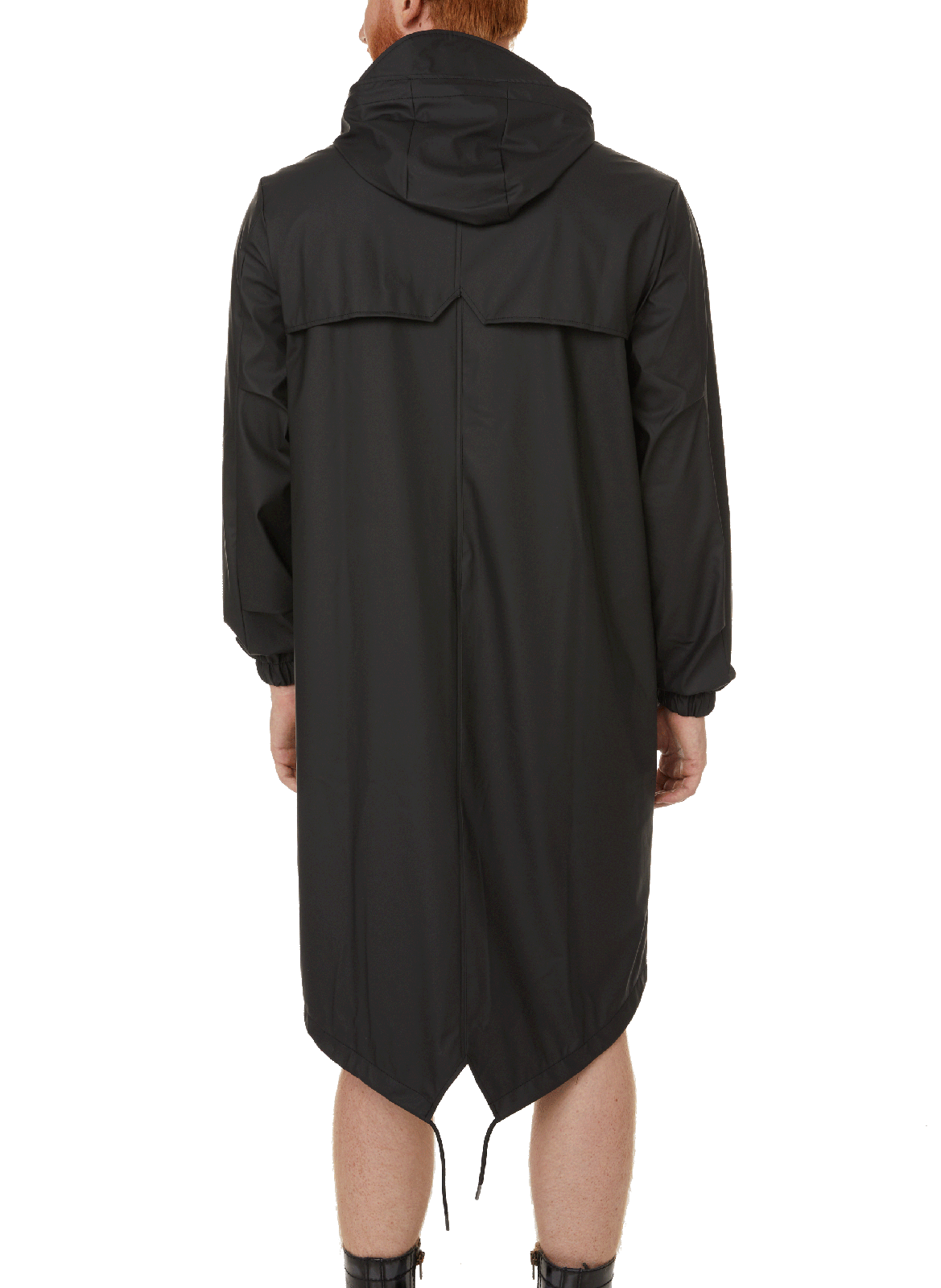 Regenjacke mit Kapuze RAINS Schwarz