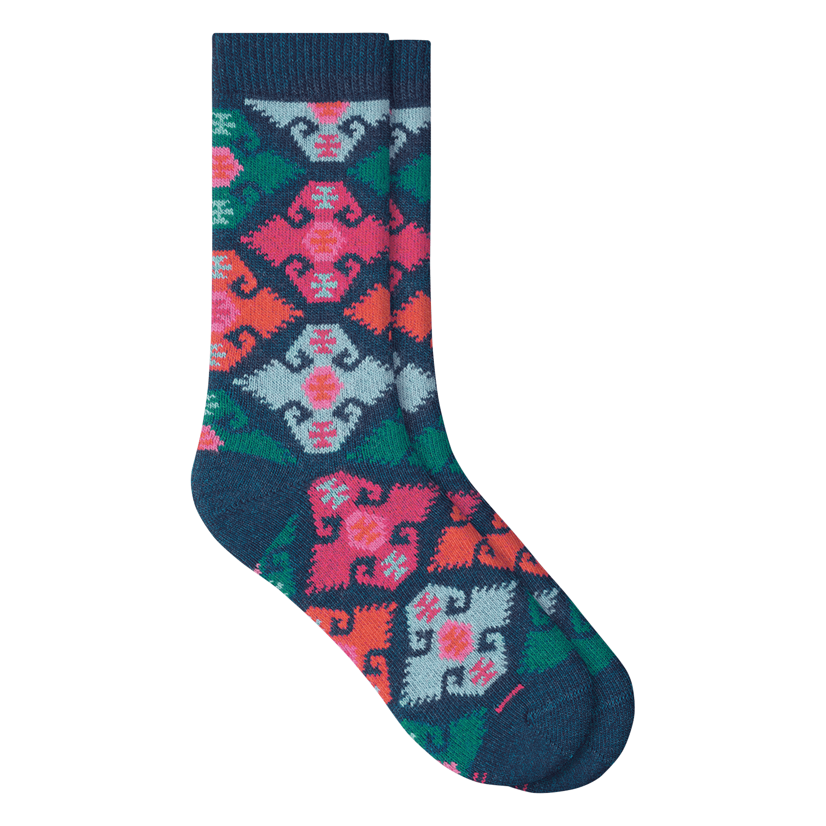 Chaussettes à motif tapisserie BLEUFORET