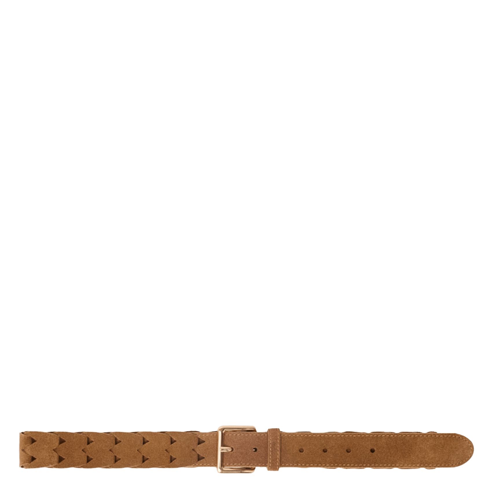Ceinture en cuir MAJE Beige