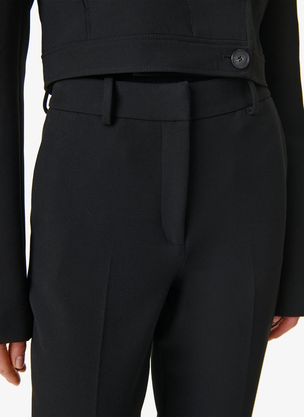 Pantalon de tailleur droit uni IRO Noir