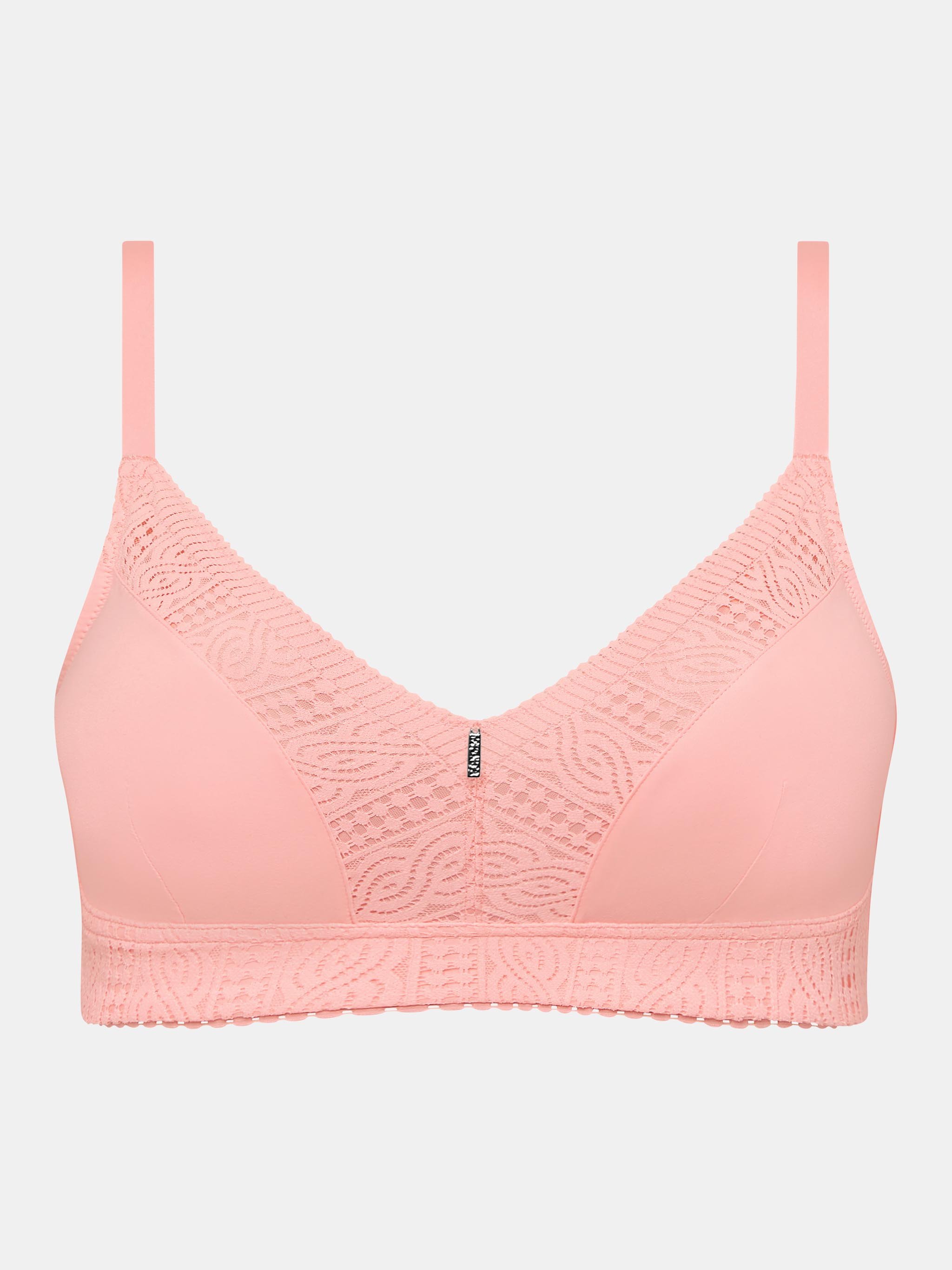 Non-wired support bra with cups CHANTELLE Pink