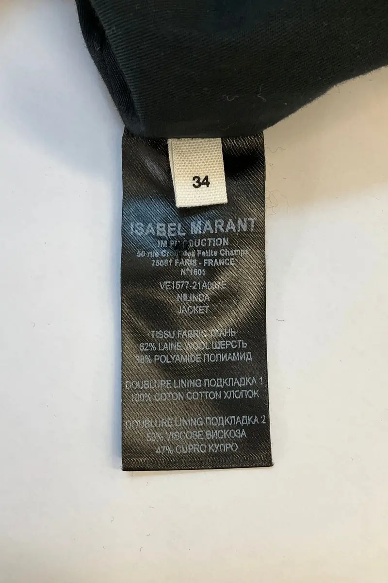 Jacket ISABEL MARANT ÉTOILE - SECONDE MAIN Grey