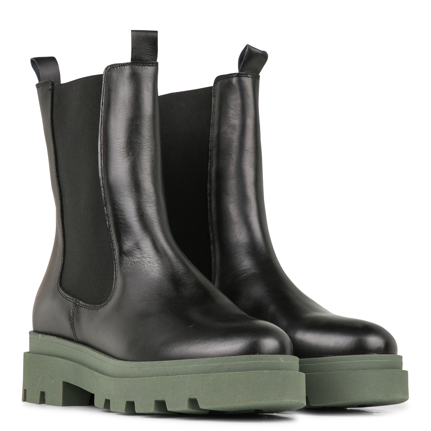 Bottines chelsea en cuir LA FEE MARABOUTEE Multicolore