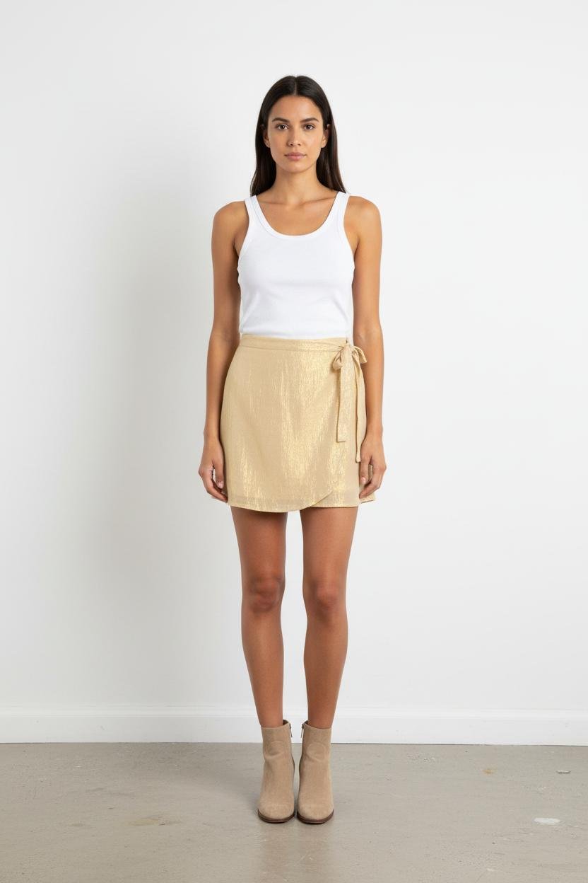 Short & midi skirt LOUISE MISHA - Seconde Main Yellow