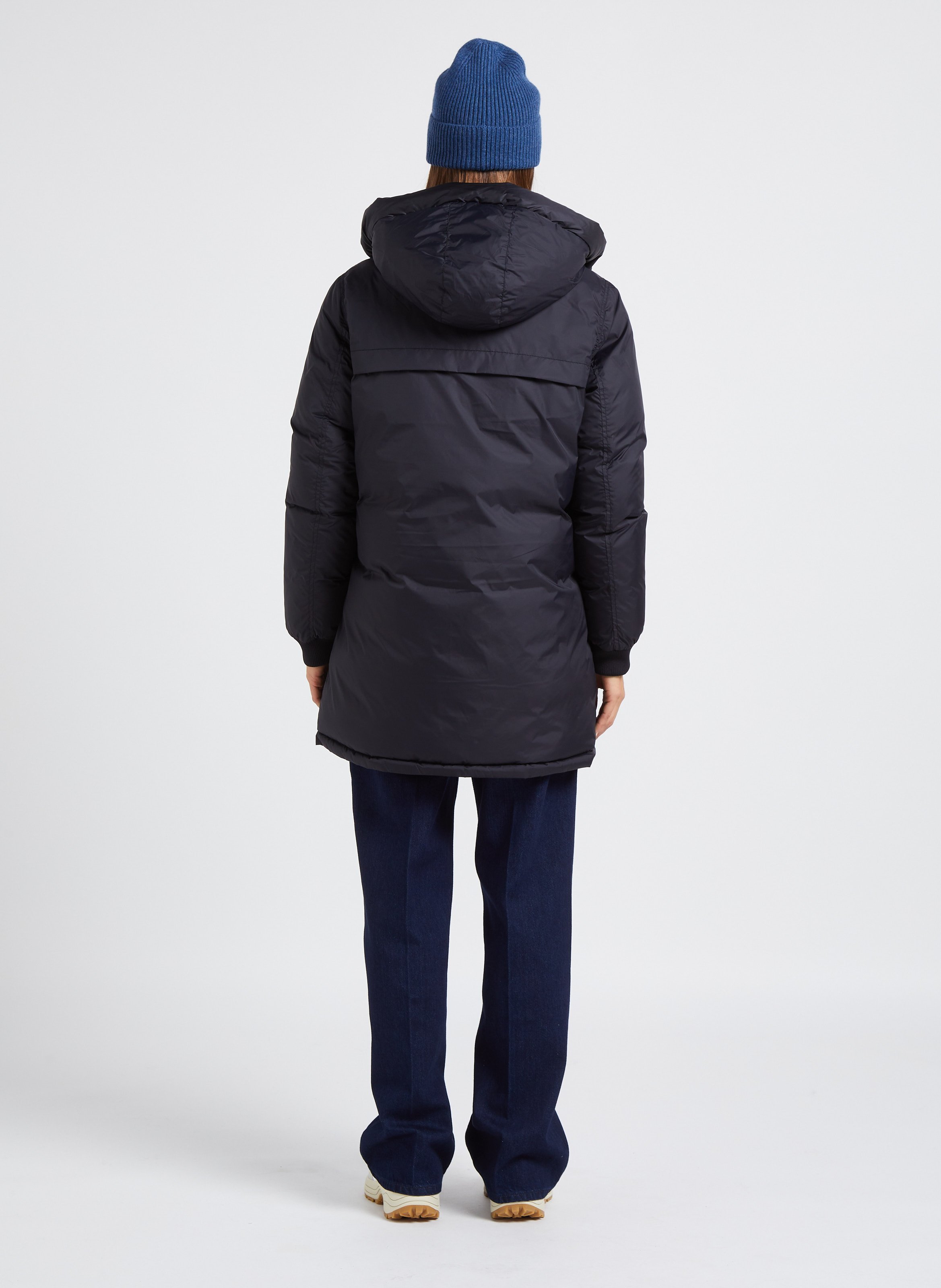 Doudoune à capuche SCHOTT Noir