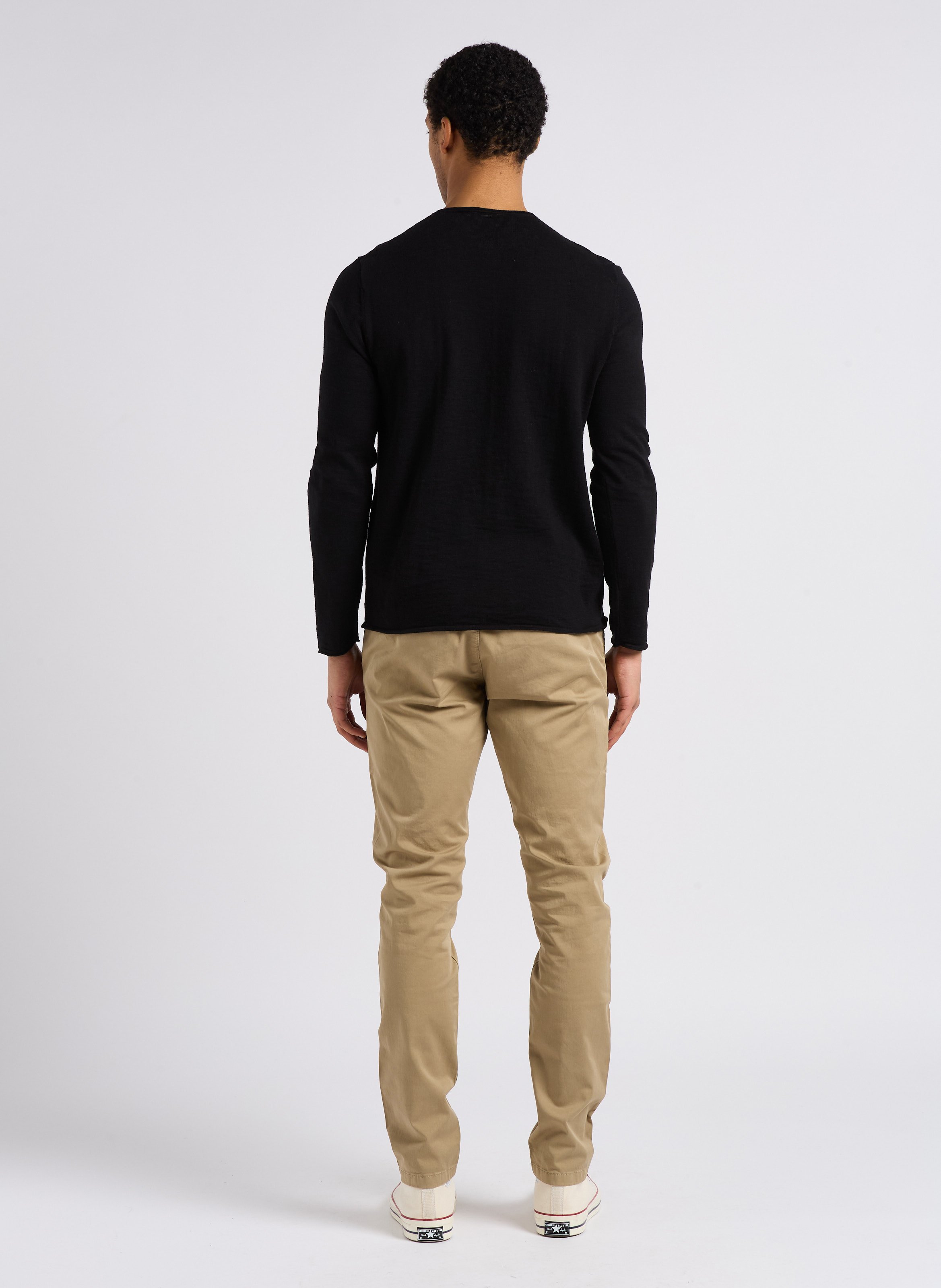 Chino van stretchkatoen IKKS Beige