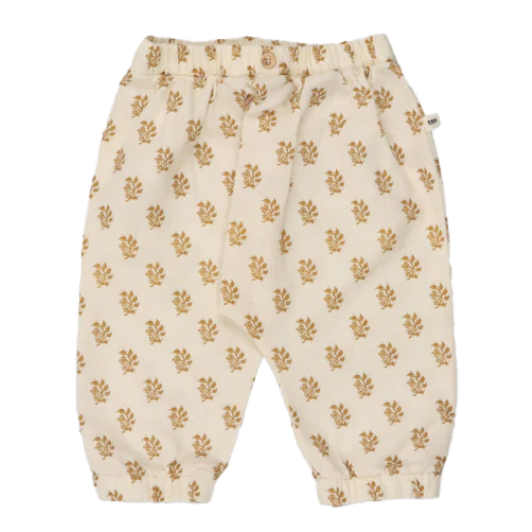 Bedruckte Hose aus Leinen und Baumwolle THE NEW SOCIETY Mehrfarbig