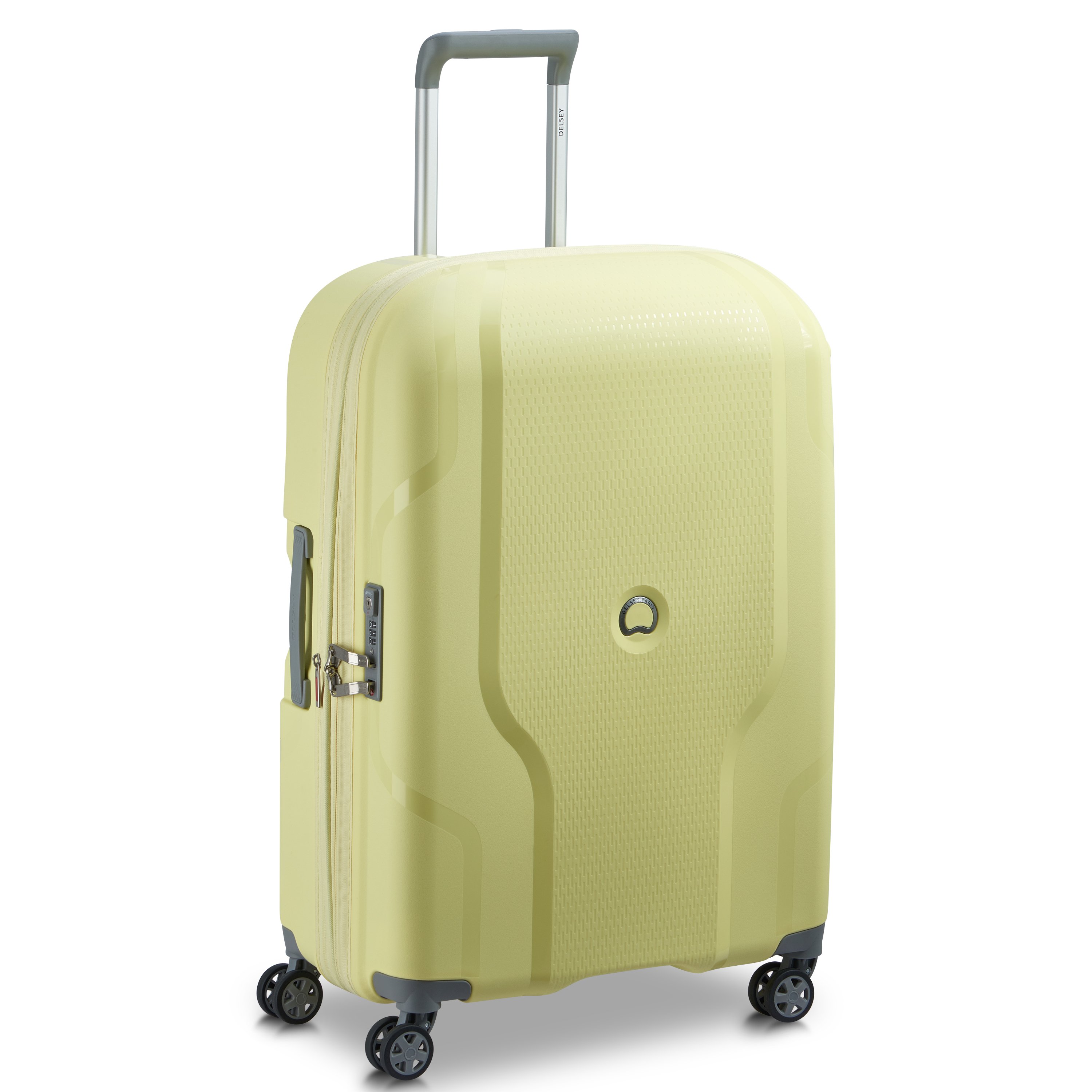 Rigid hold suitcase DELSEY PARIS Yellow