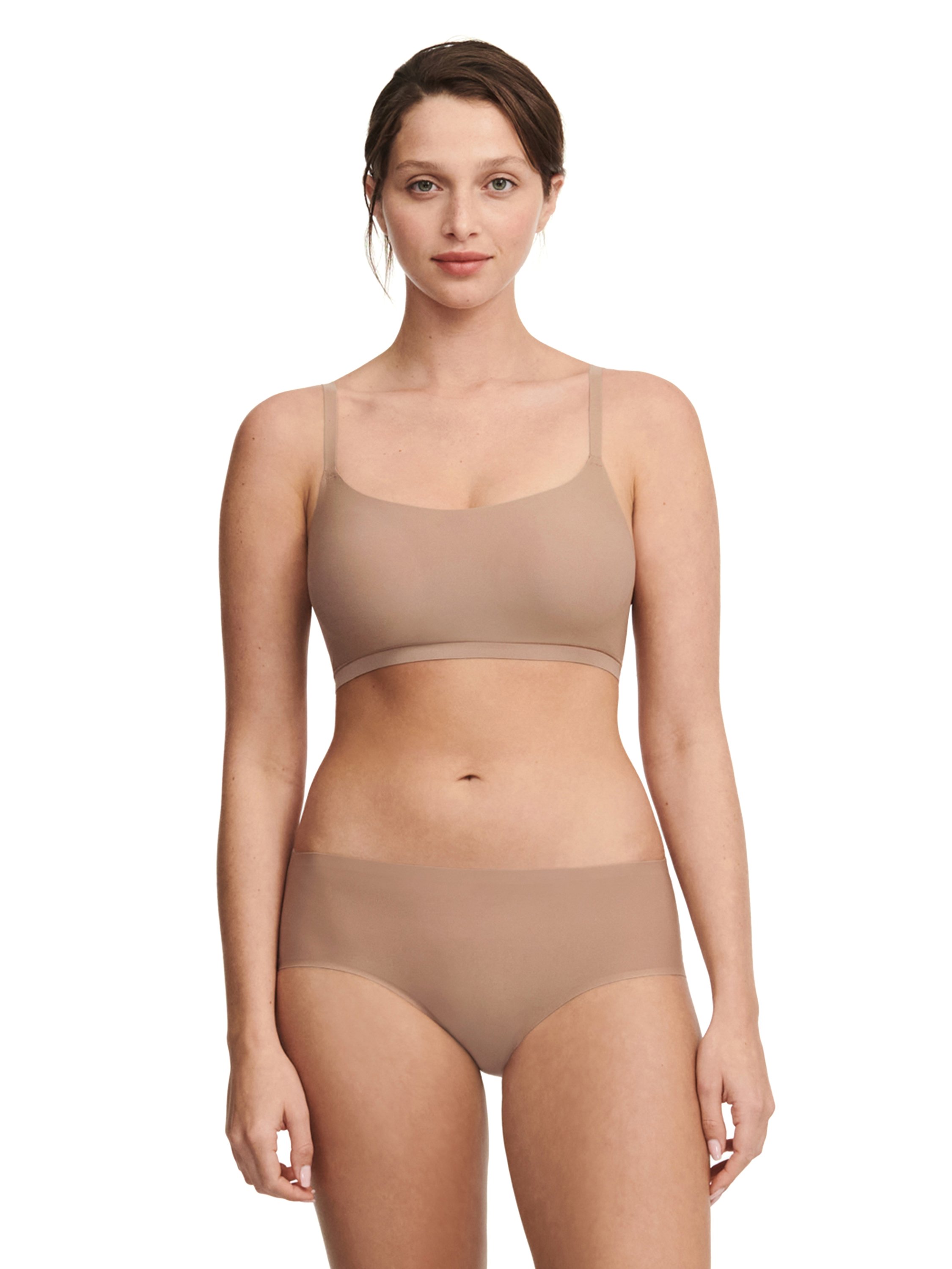 Bralette with cups CHANTELLE Beige