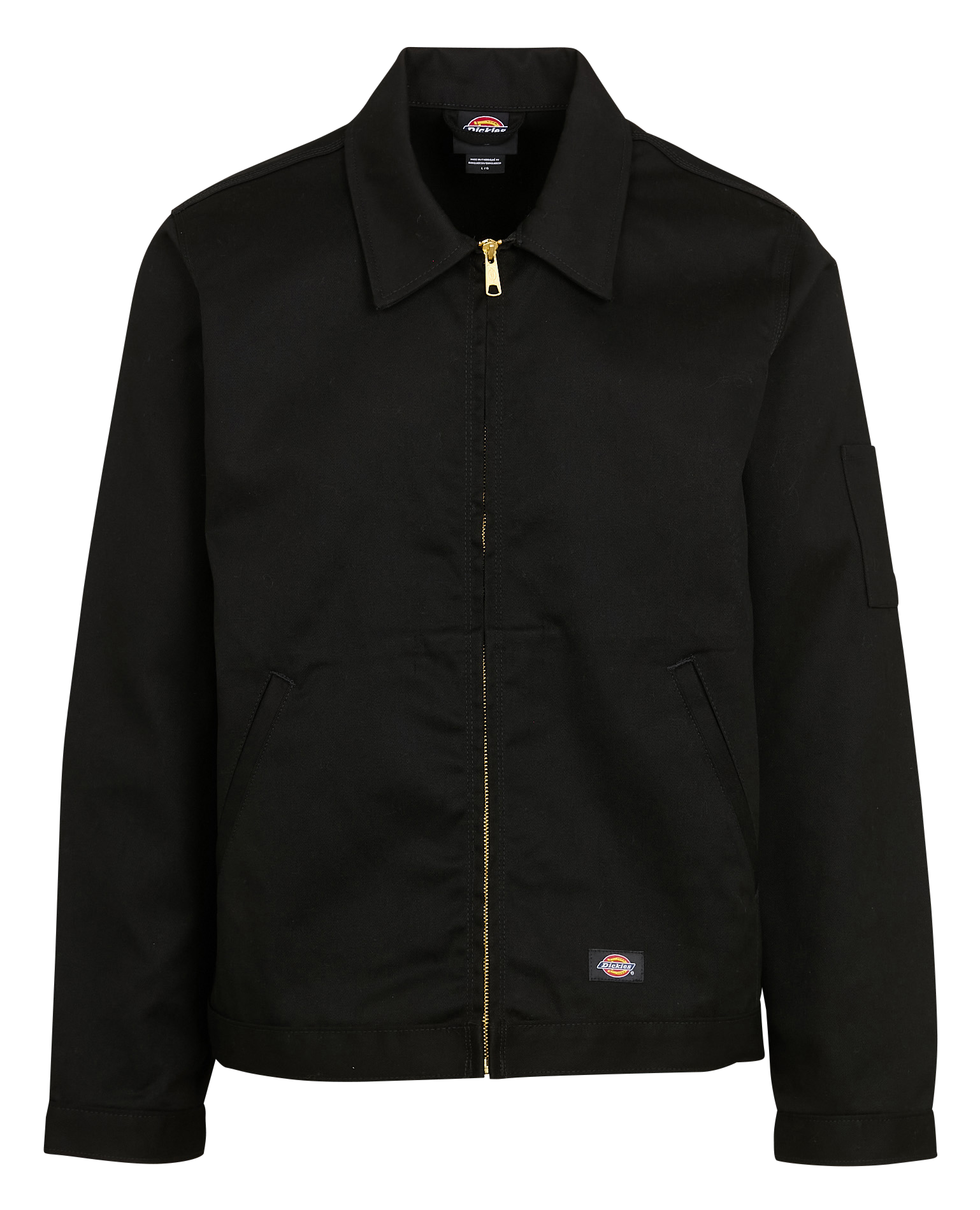 Veste droite zippée EISENHOWER Black