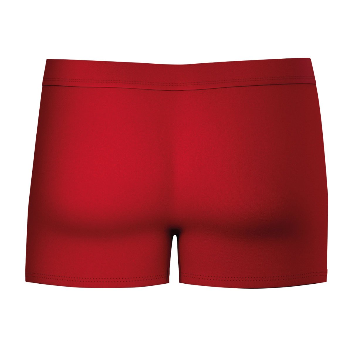 French-made recycled fiber swimming boxers EMINENCE Red