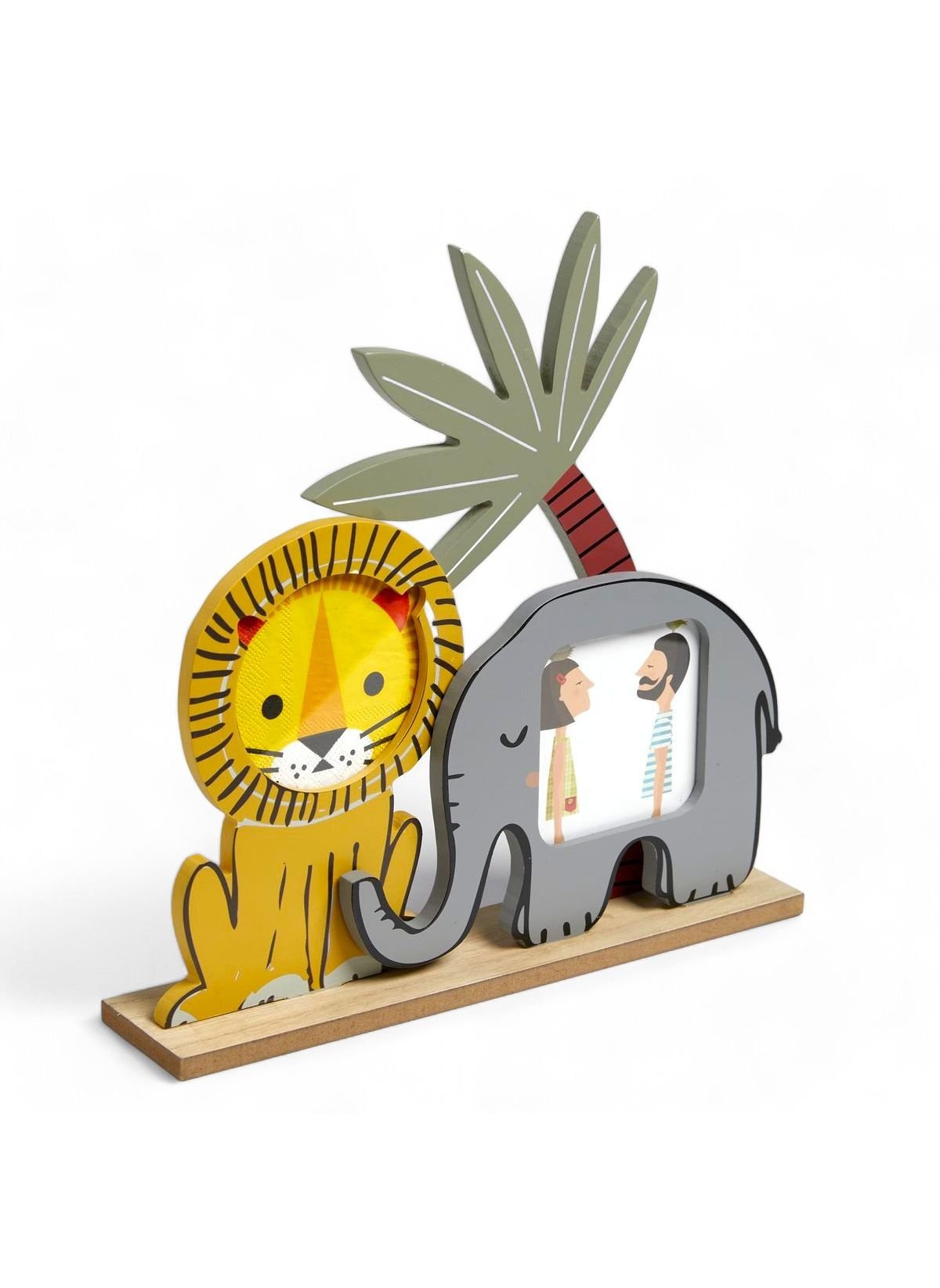 Cadre photo à poser en mdf FACTORY Jaune