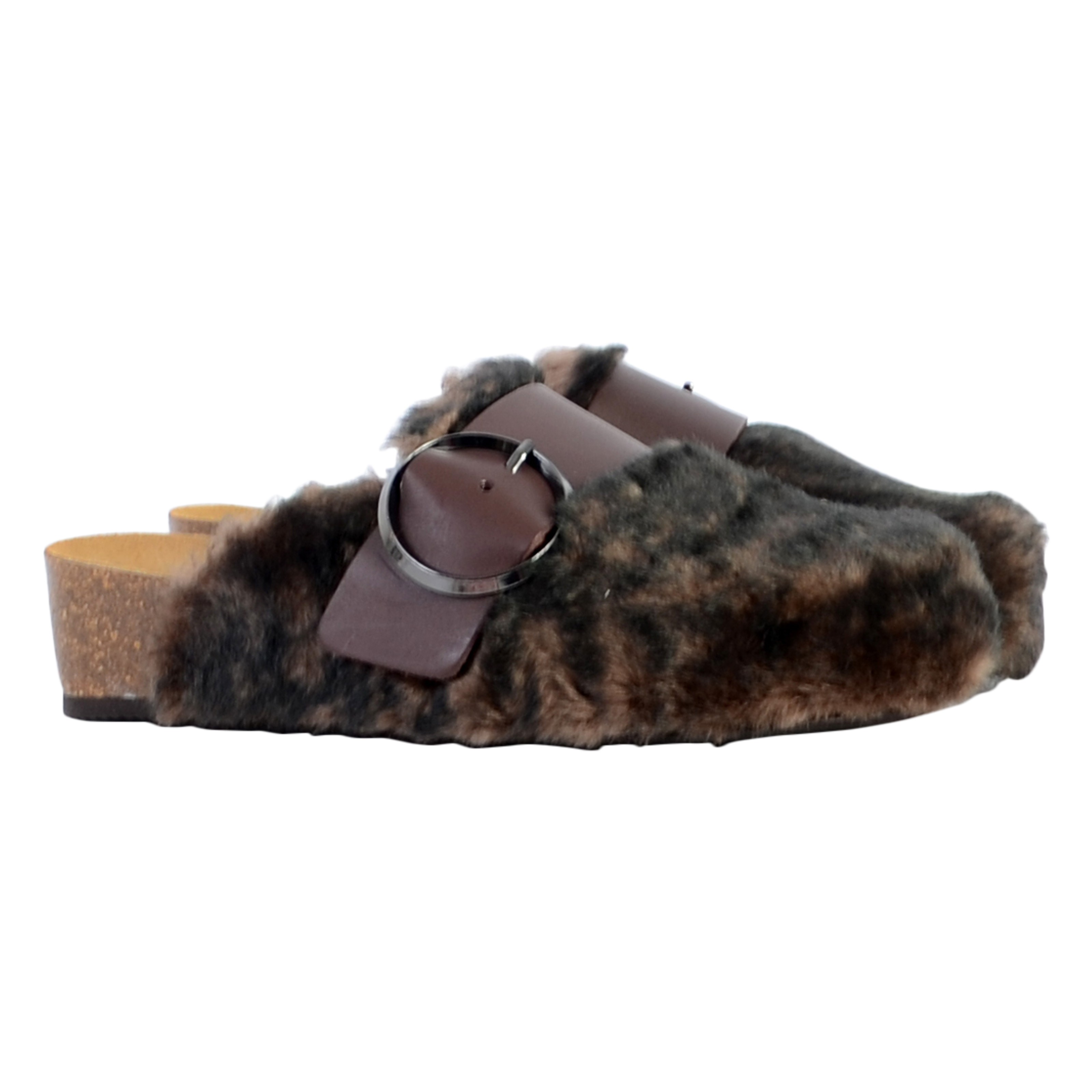 Monique leather mules SCHOLL Brown