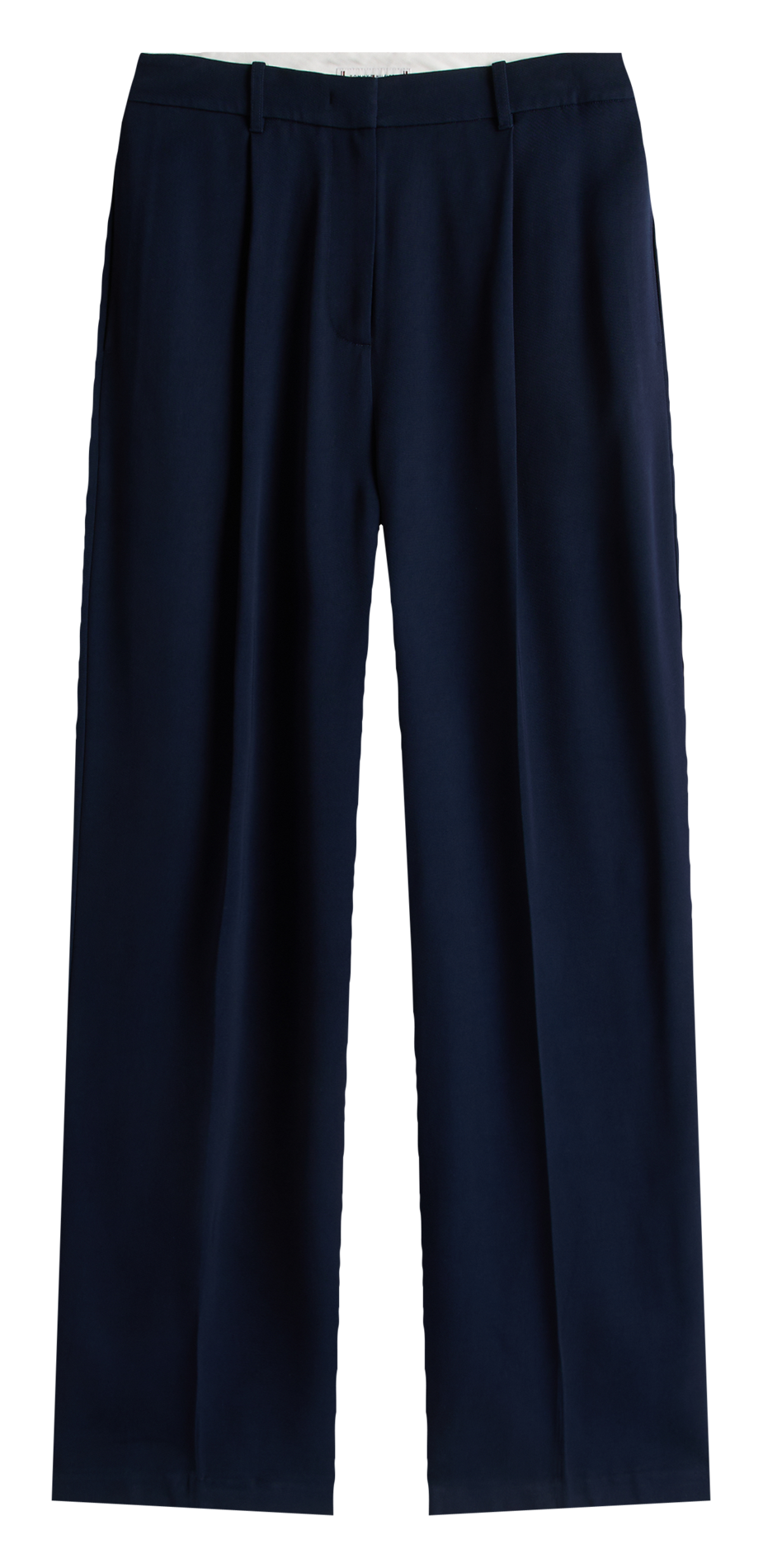 Pantalon large  TOMMY HILFIGER Bleu