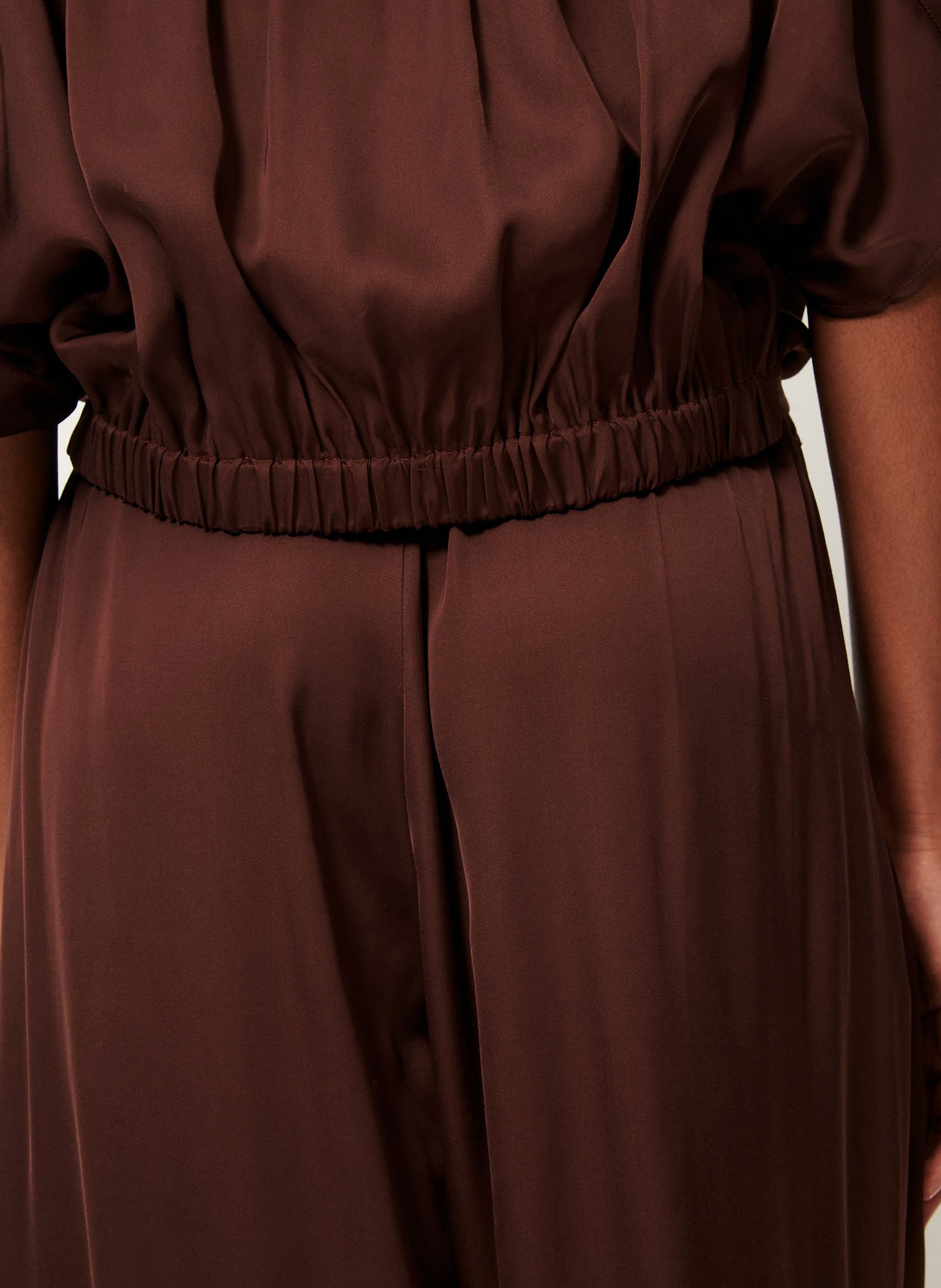 Straight shirt SESSUN Brown