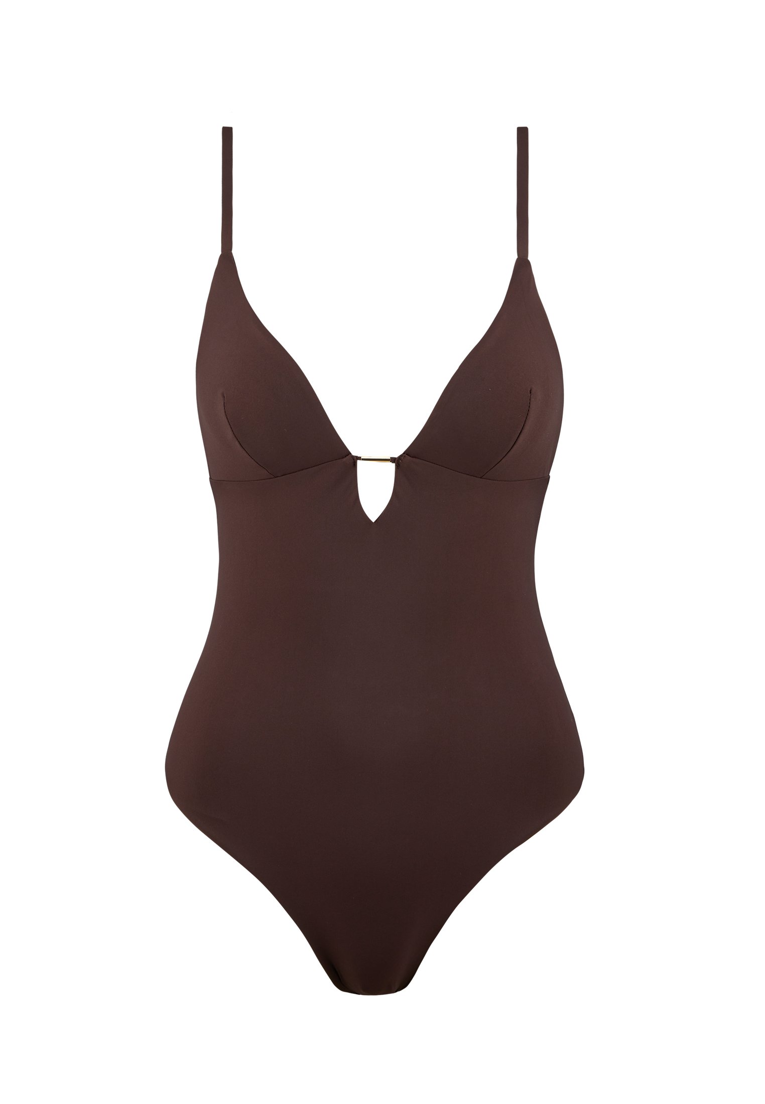 One-piece swimsuit AUBADE Brown