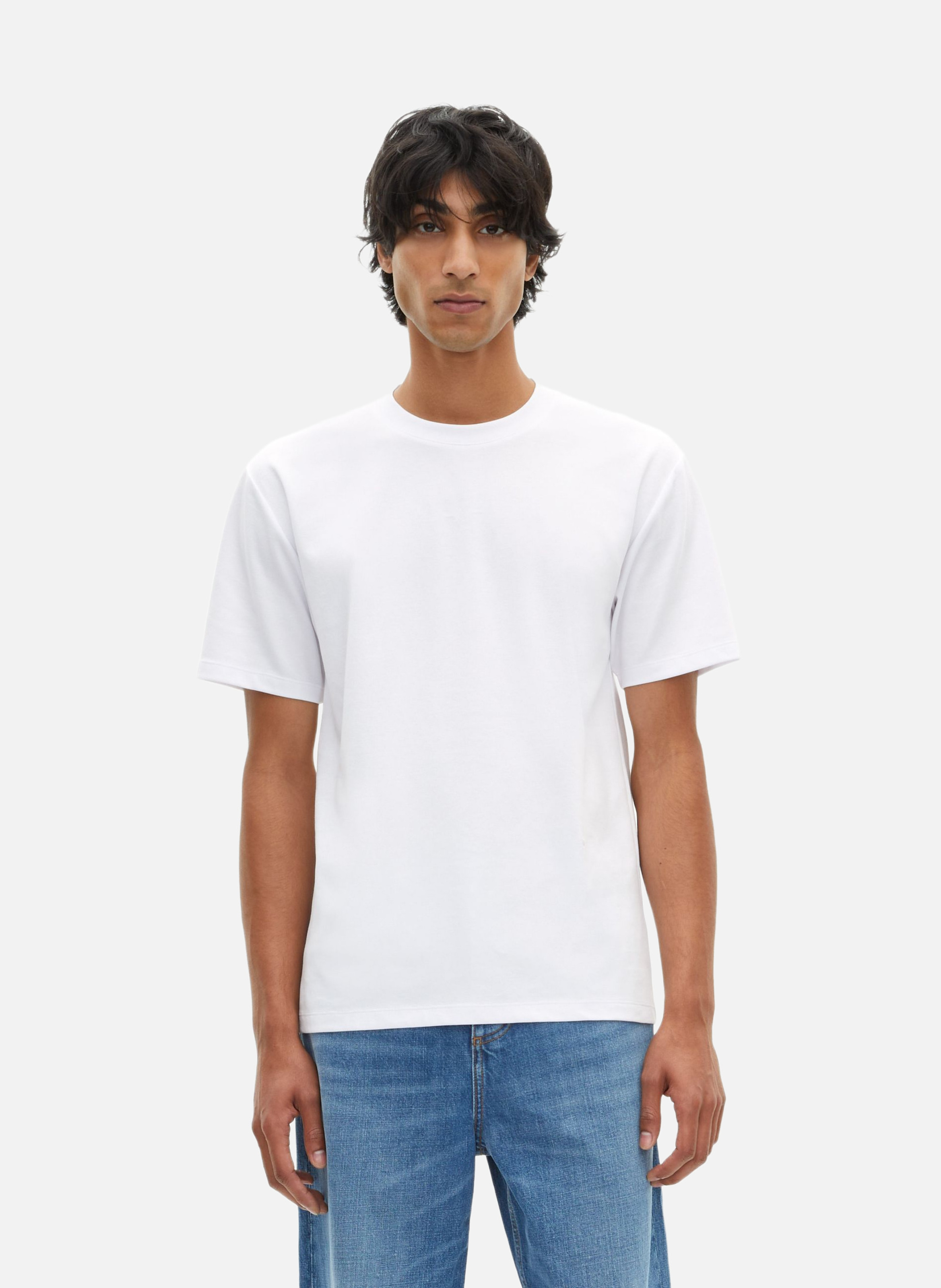 Solid straight T-shirt THE KOOPLES White