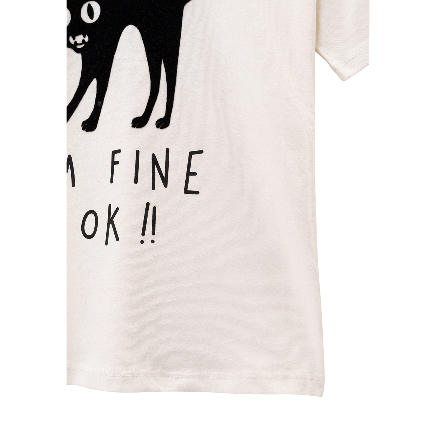 Tee-shirt col rond en coton IKKS JUNIOR Blanc