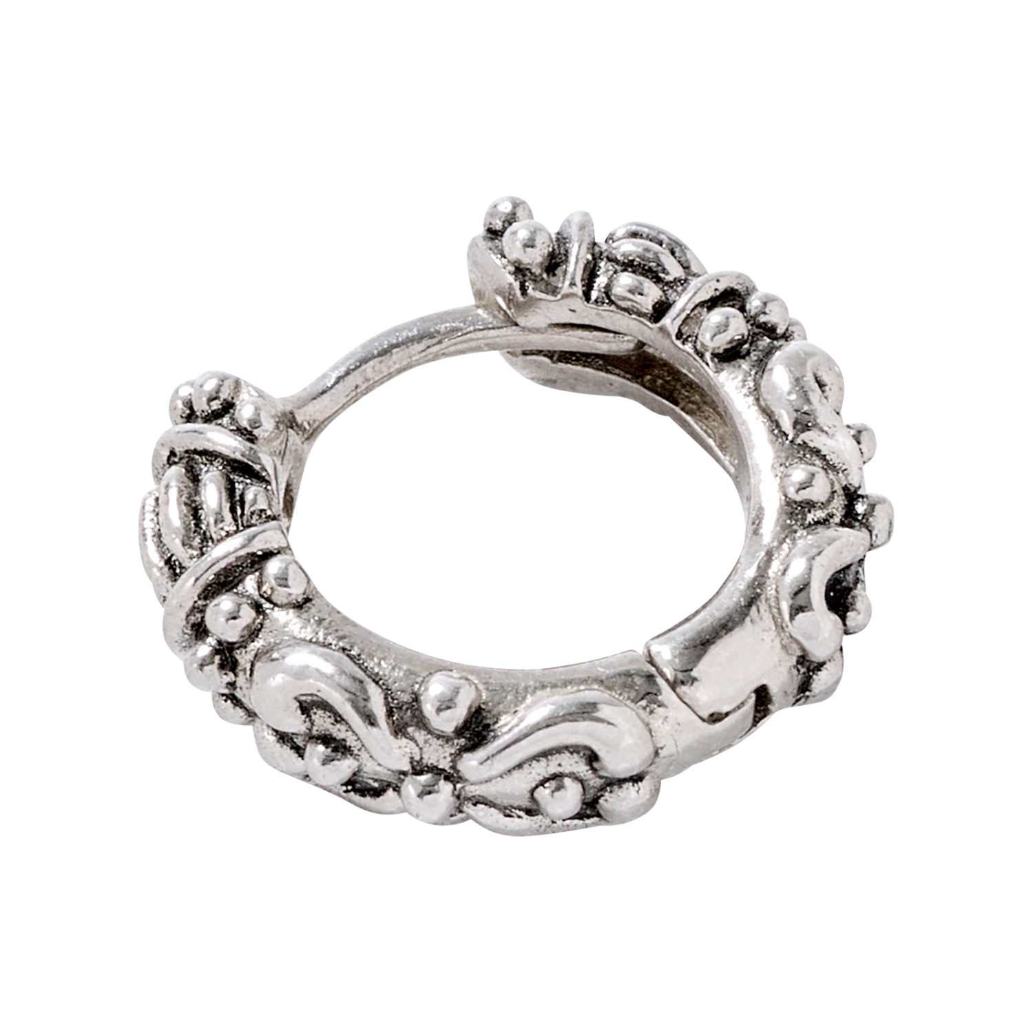 Boucles d'oreilles créoles BA&SH Argent