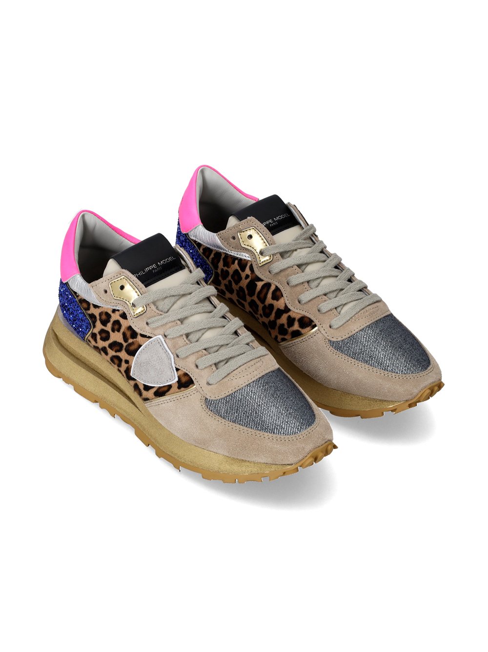 Sneakers Tropez Haute Running PHILIPPE MODEL Beige