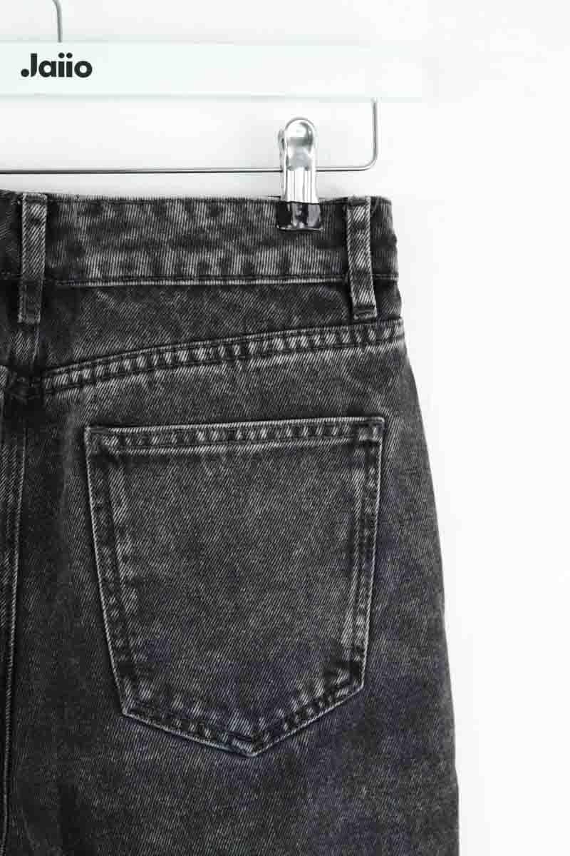 Cotton straight jeans SEZANE - Seconde main Grey