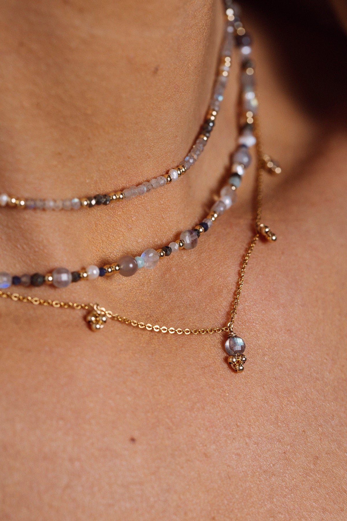 Venus necklace - azel YAY Golden