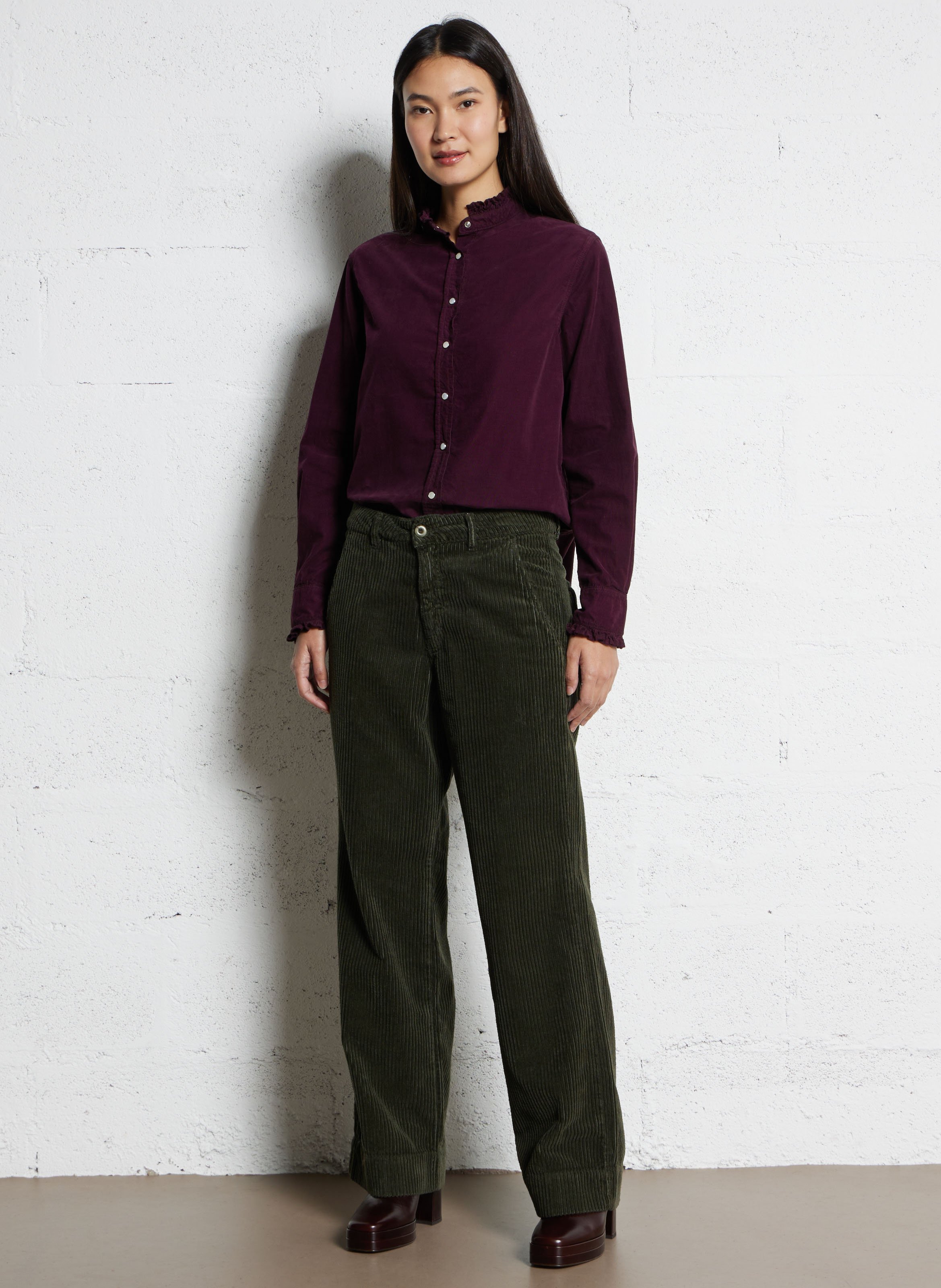 Bobhoedje - katoenblend ACQUAVERDE Groen